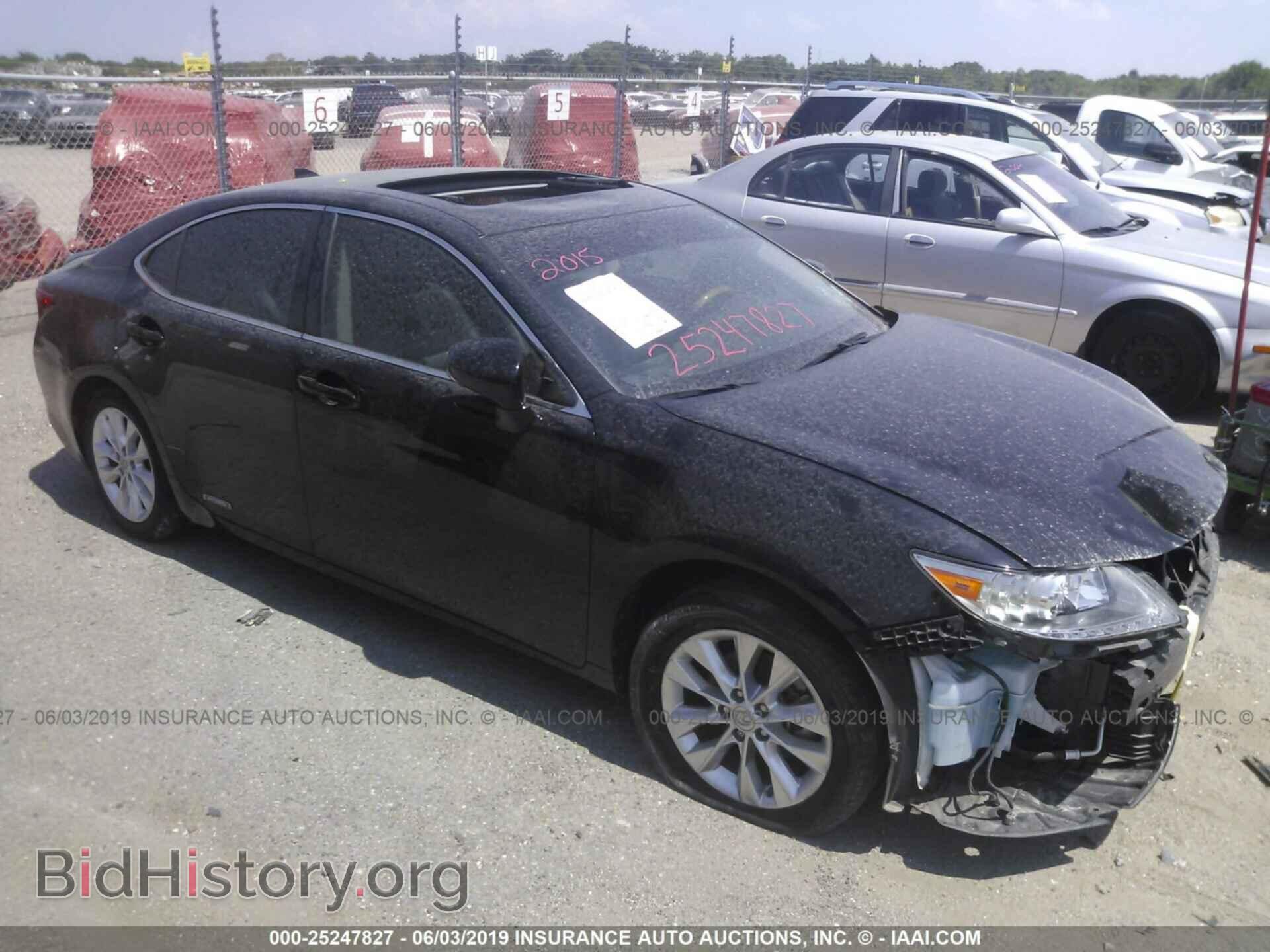Photo JTHBW1GG2F2084186 - LEXUS ES 2015