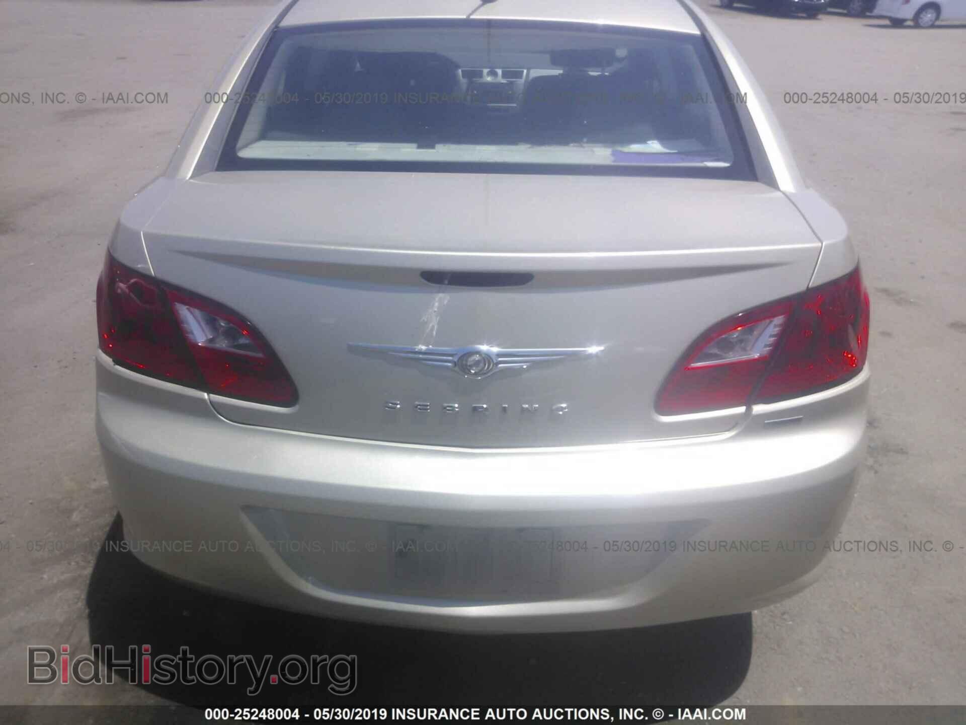 2010 CHRYSLER SEBRING - VIN: 1C3CC4FB6AN230199 - Фото 6