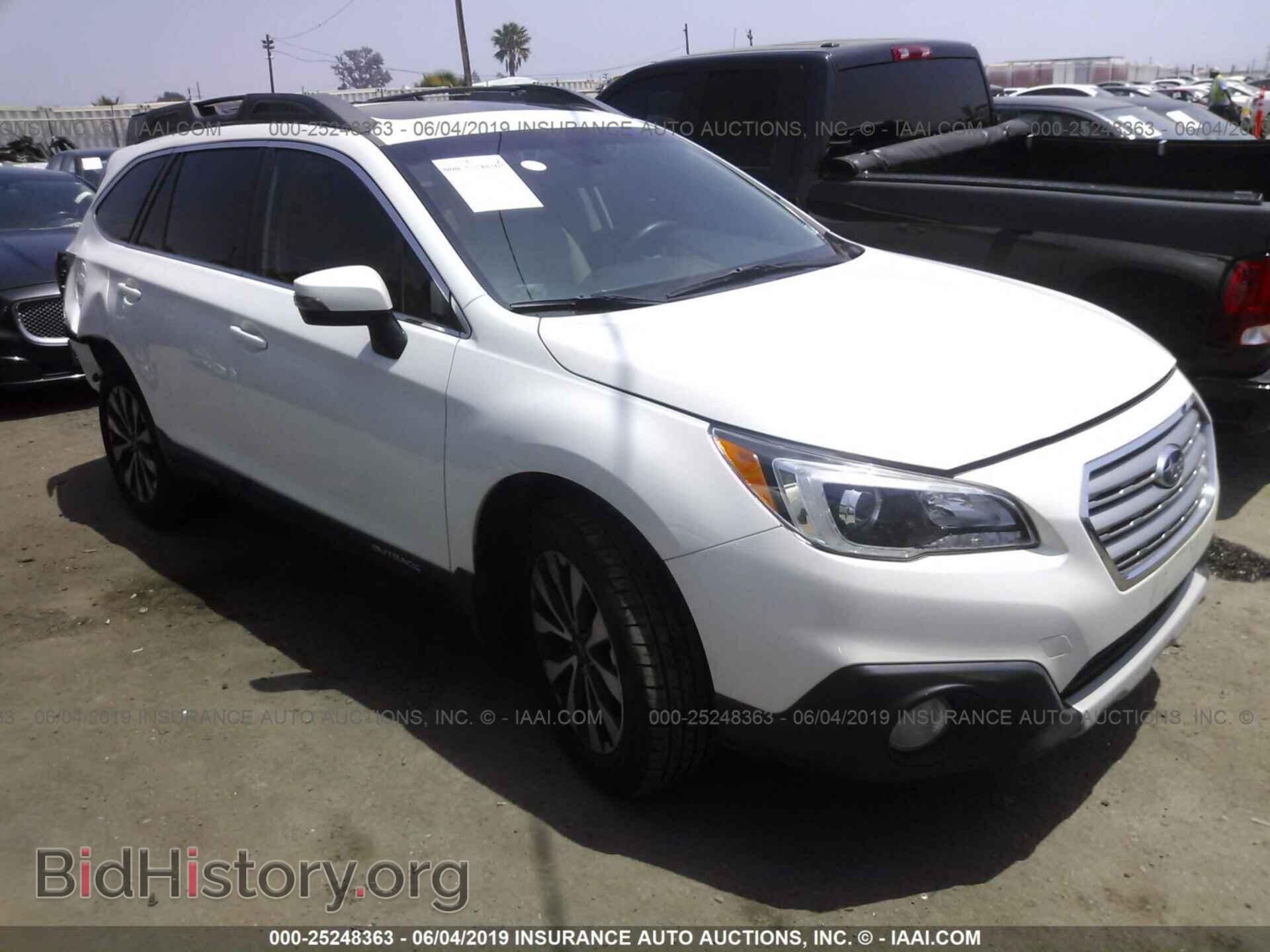 Photo 4S4BSANC9F3285392 - SUBARU OUTBACK 2015