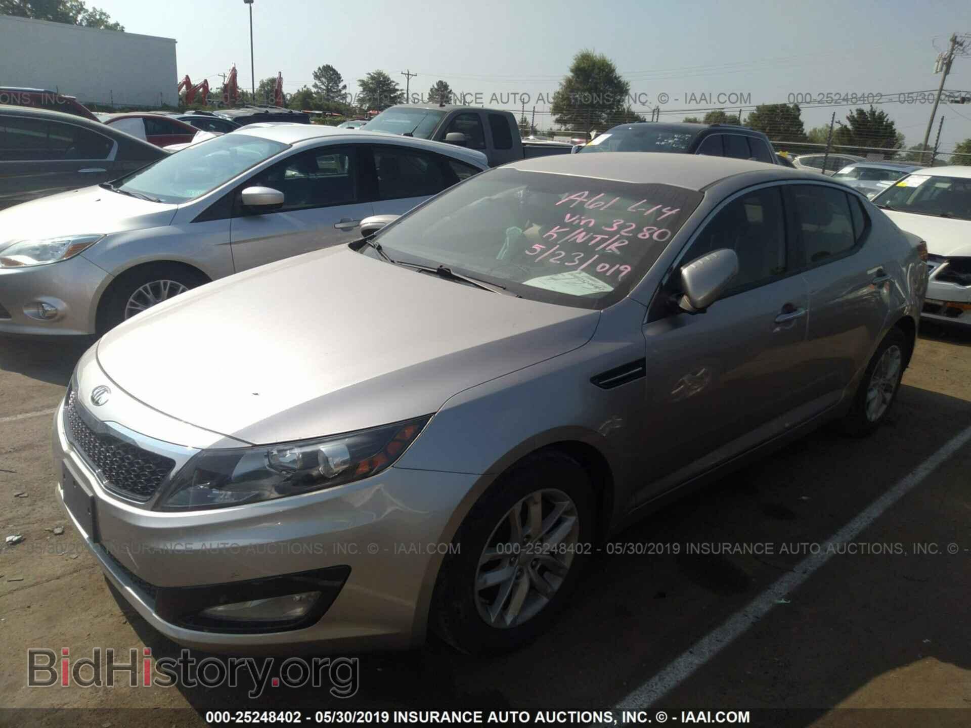 2013 KIA OPTIMA - VIN: KNAGM4A79D5433280 - Фото 2