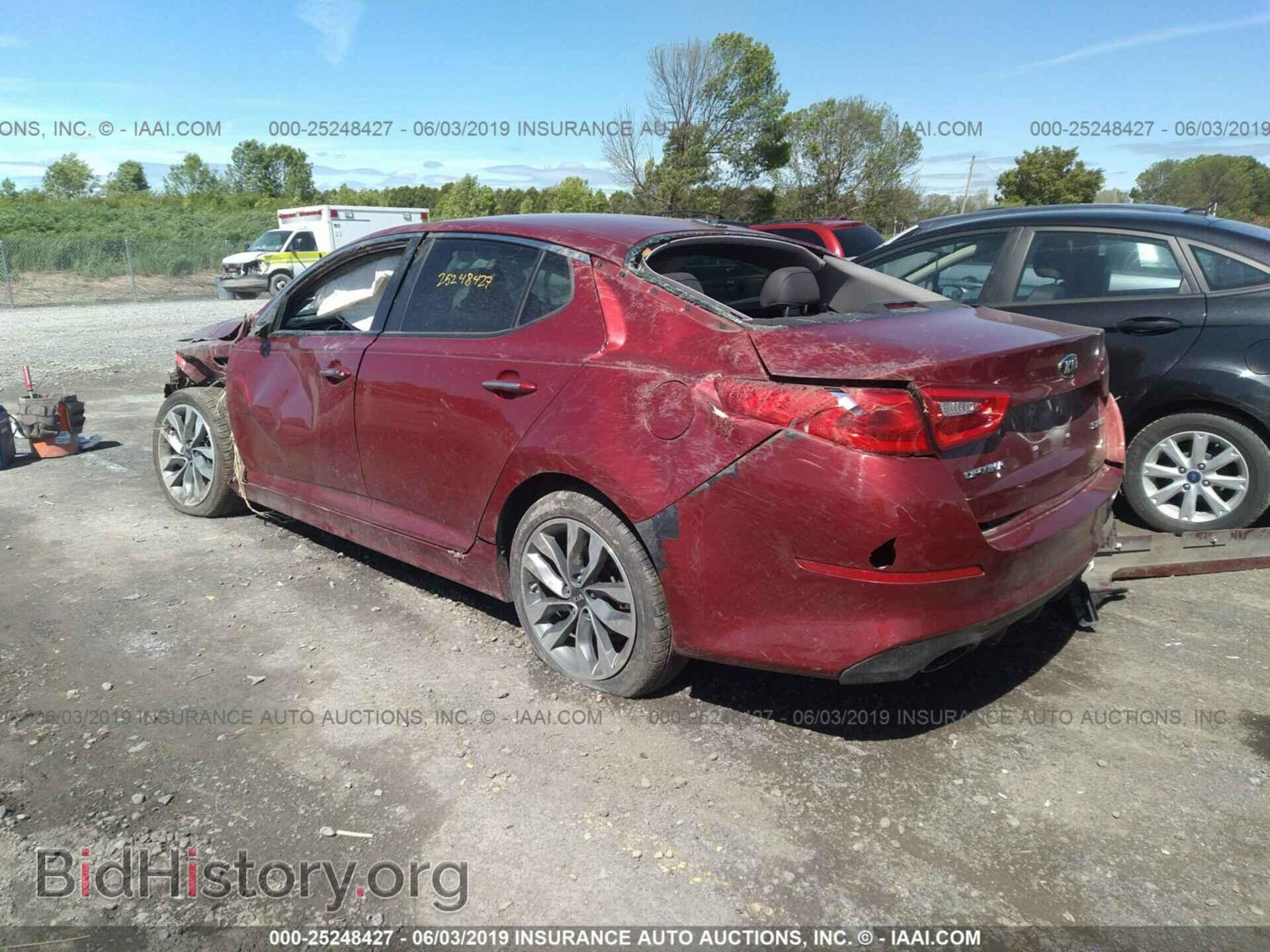 2014 KIA OPTIMA - VIN: 5XXGR4A6XEG330054 - Фото 3