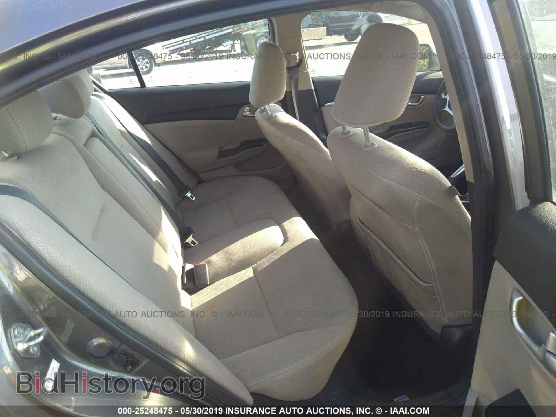 2013 HONDA CIVIC - VIN: 19XFB2F89DE066069 - Фото 8