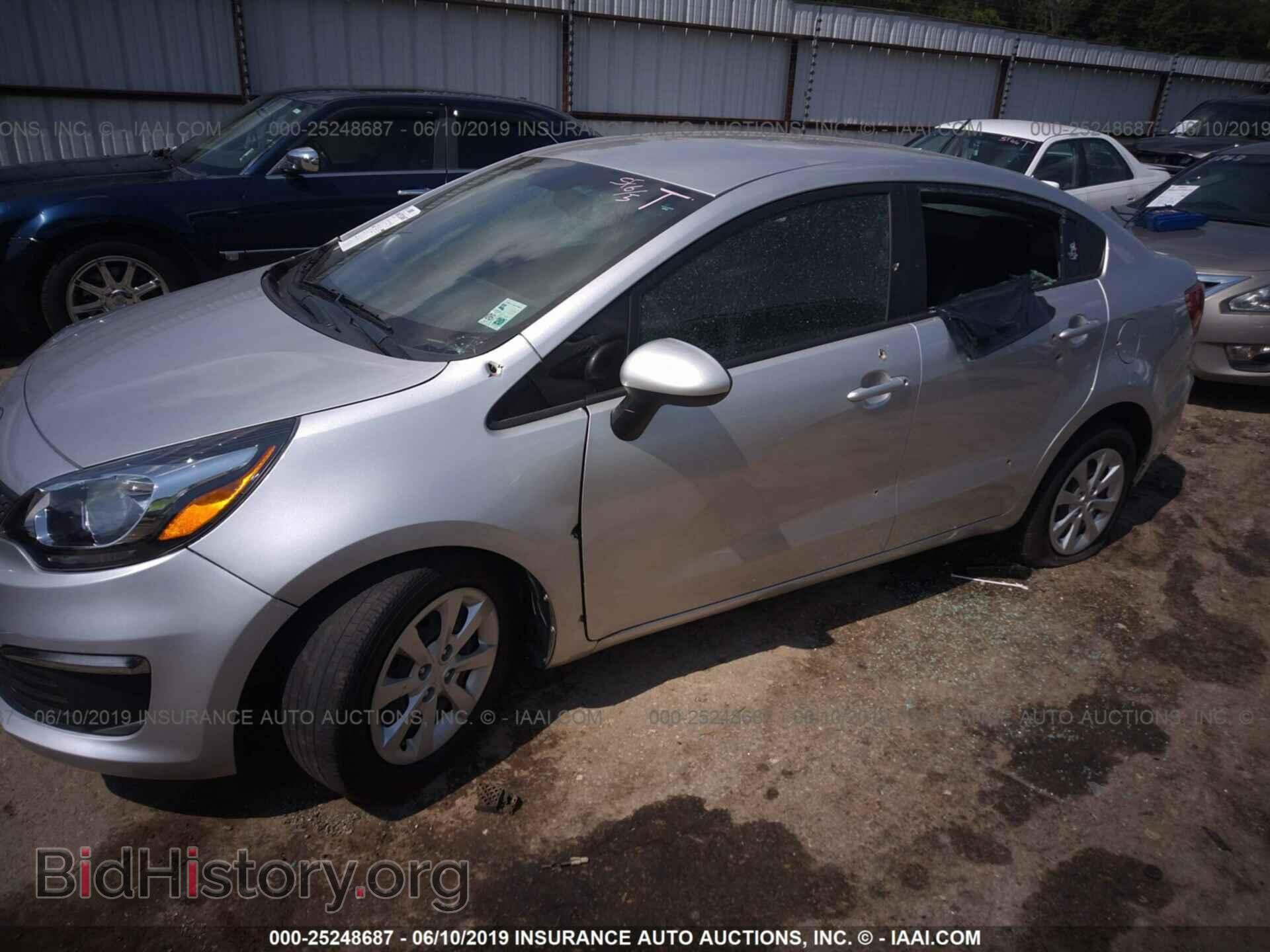 2016 KIA RIO - VIN: KNADM4A34G6663016 - Photo 6