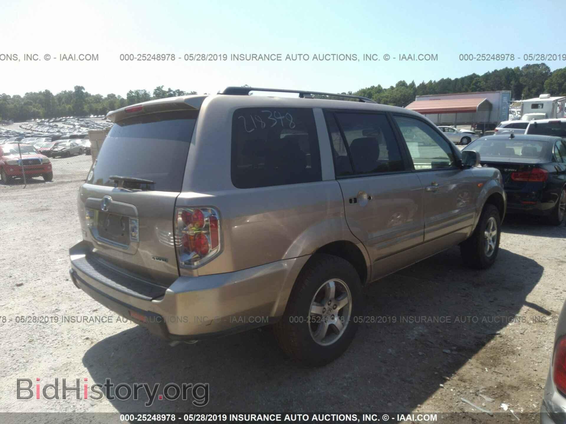 2006 HONDA PILOT - VIN: 5FNYF18586B013483 - Фото 4