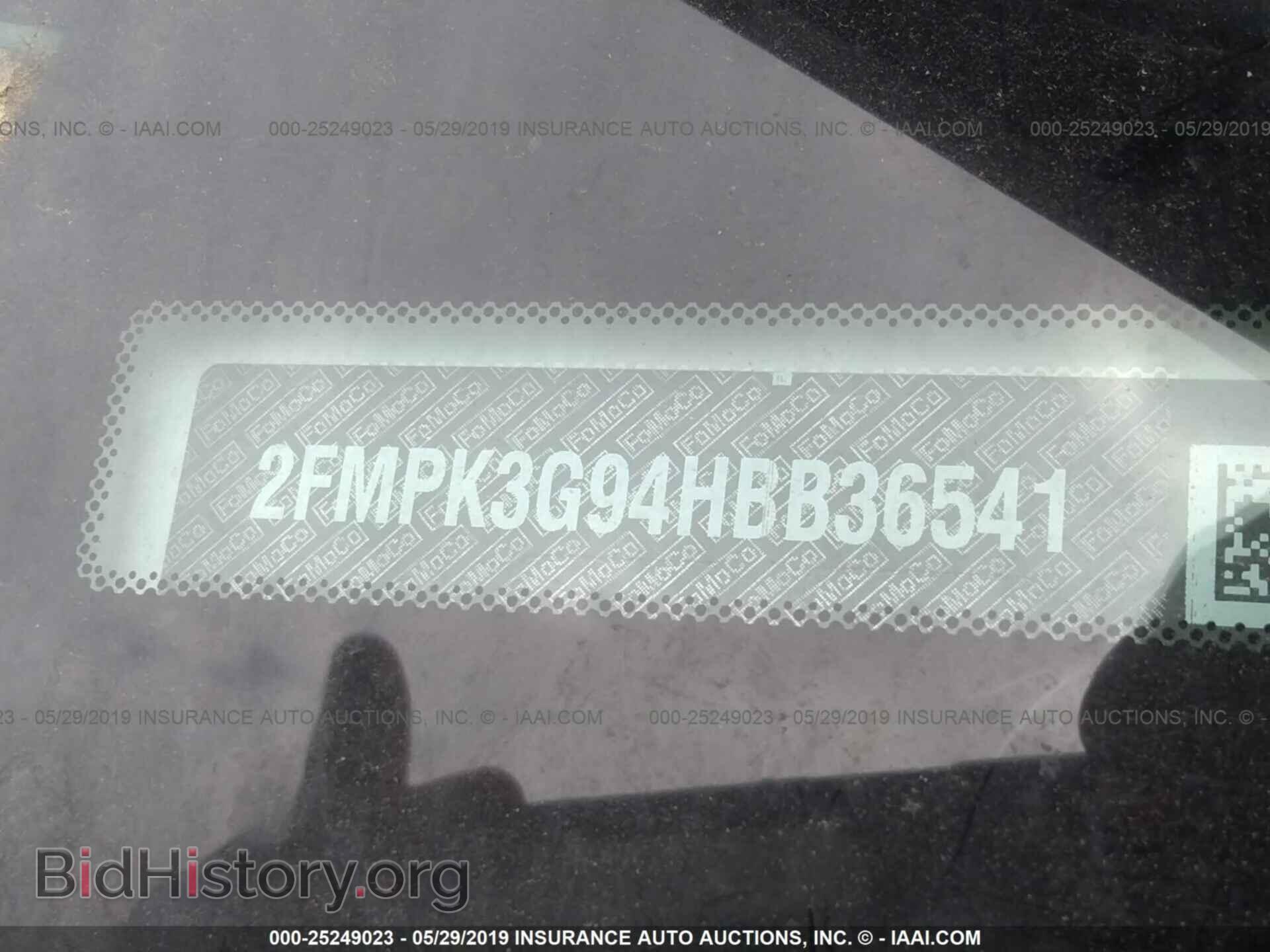 2017 FORD EDGE - VIN: 2FMPK3G94HBB36541 - Фото 9