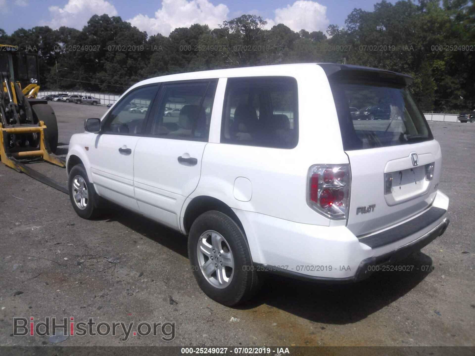 2006 HONDA PILOT - VIN: 2HKYF18106H554803 - Фото 3