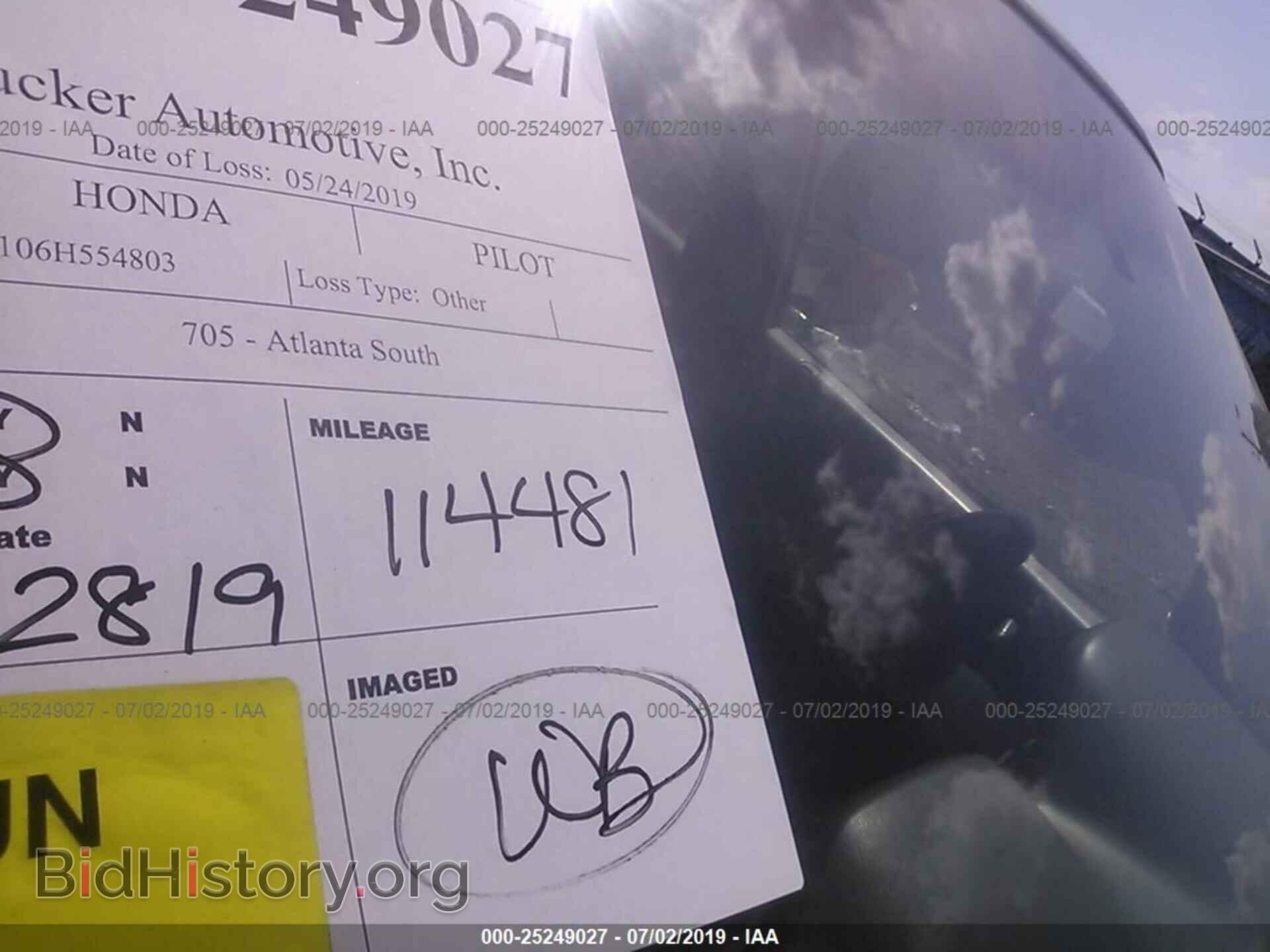 2006 HONDA PILOT - VIN: 2HKYF18106H554803 - Фото 7