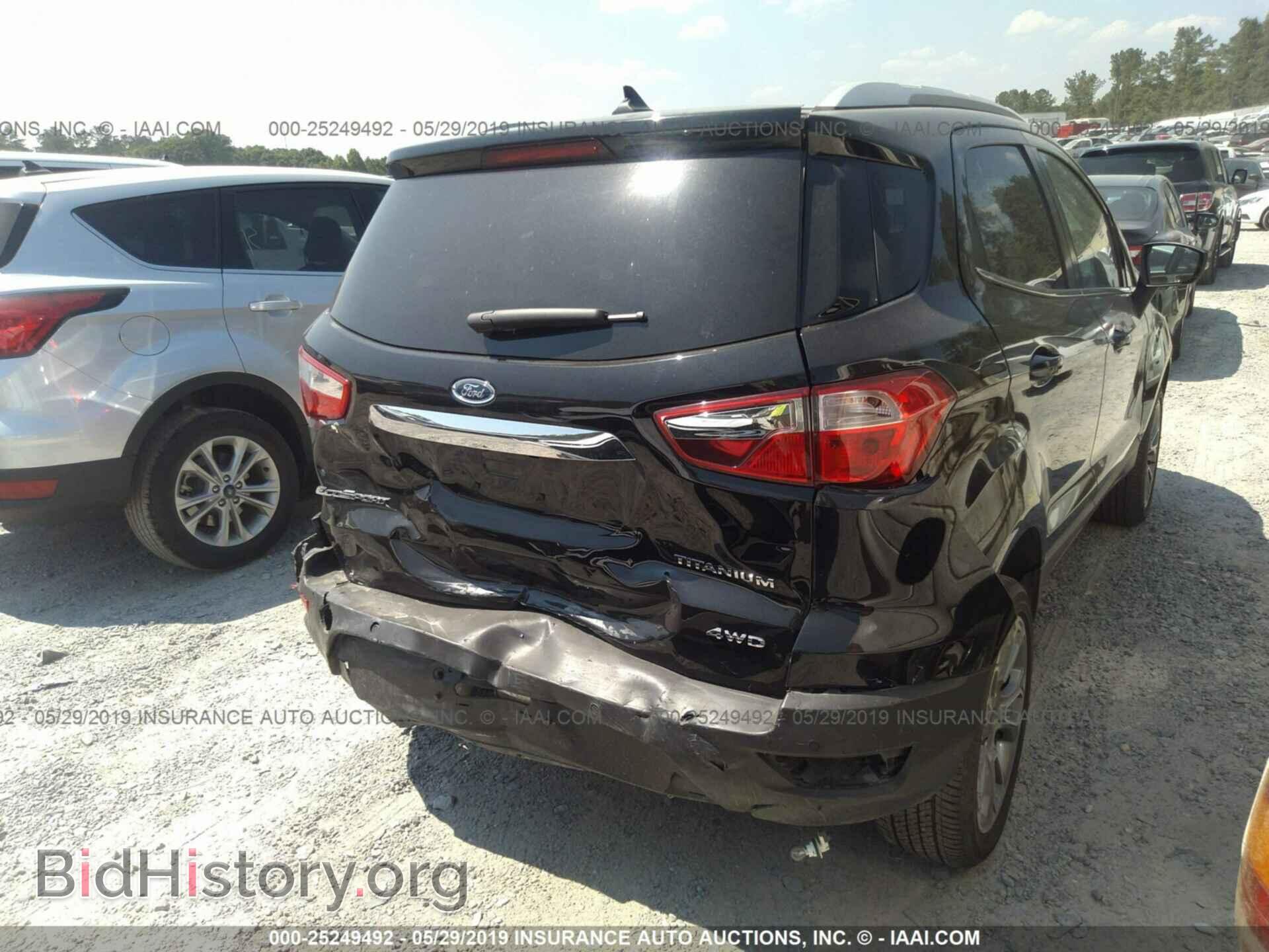 2019 FORD ECOSPORT - VIN: MAJ6S3KL9KC256917 - Фото 4