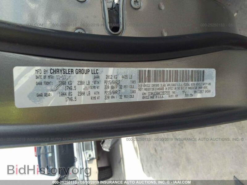 2012 Jeep COMPASS (VIN 1C4NJCBB0CD557555) — photo 9 of 10