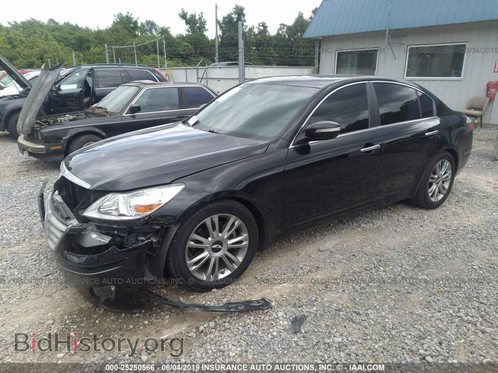 2011 HYUNDAI GENESIS - VIN: KMHGC4DE8BU122390 - Фото 2