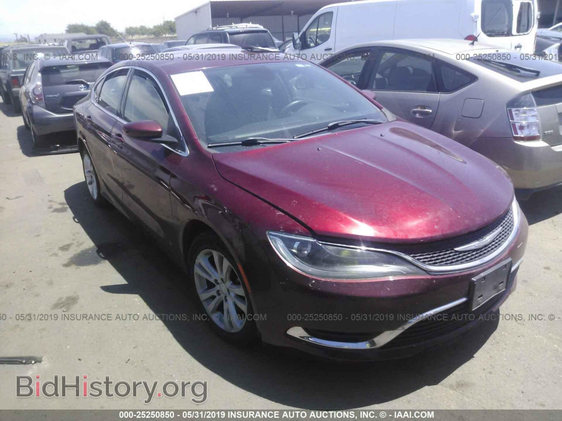 Photo 1C3CCCAB4FN603894 - CHRYSLER 200 2015