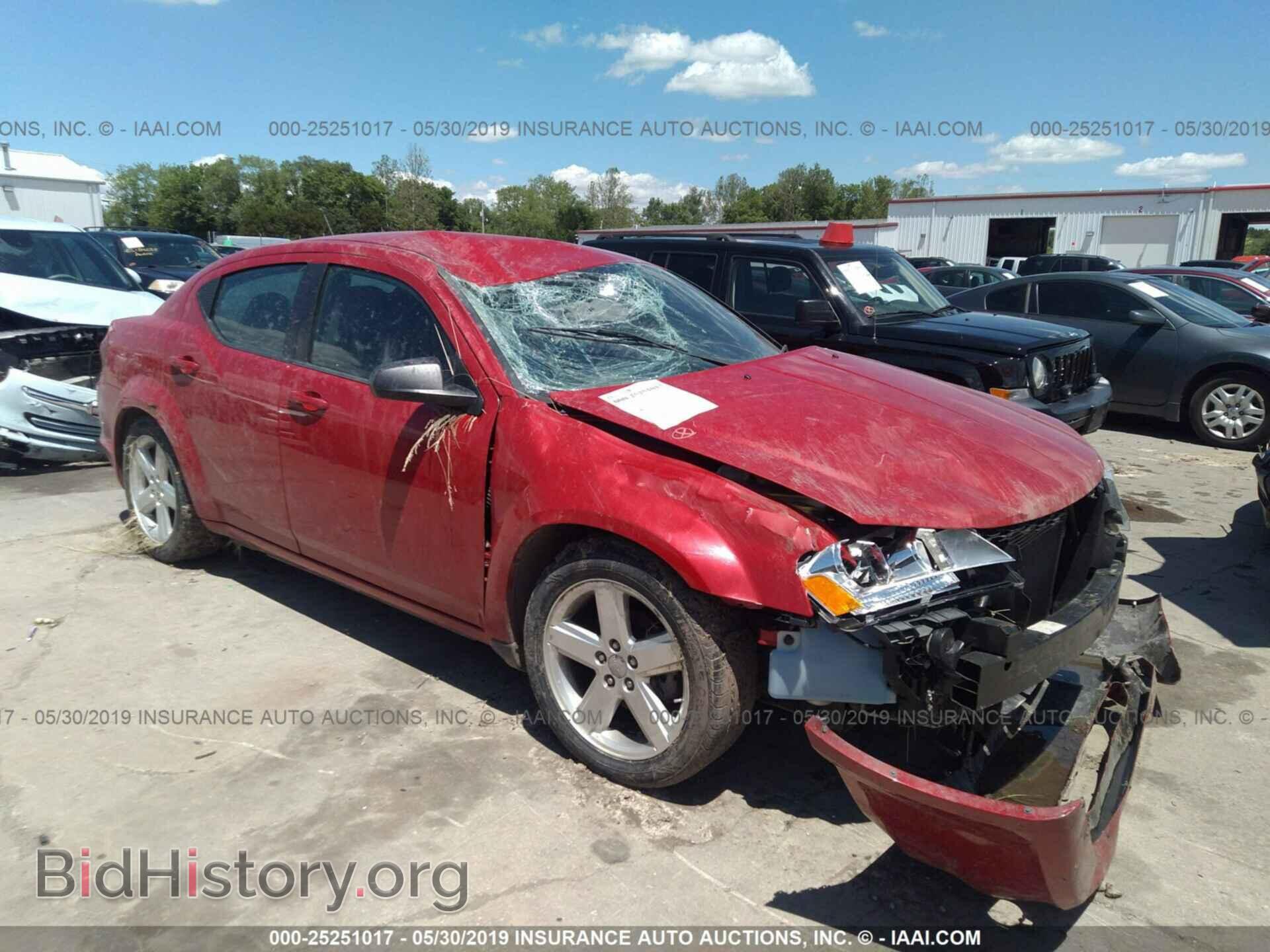 Фотография 1C3CDZAB5DN534372 - DODGE AVENGER 2013