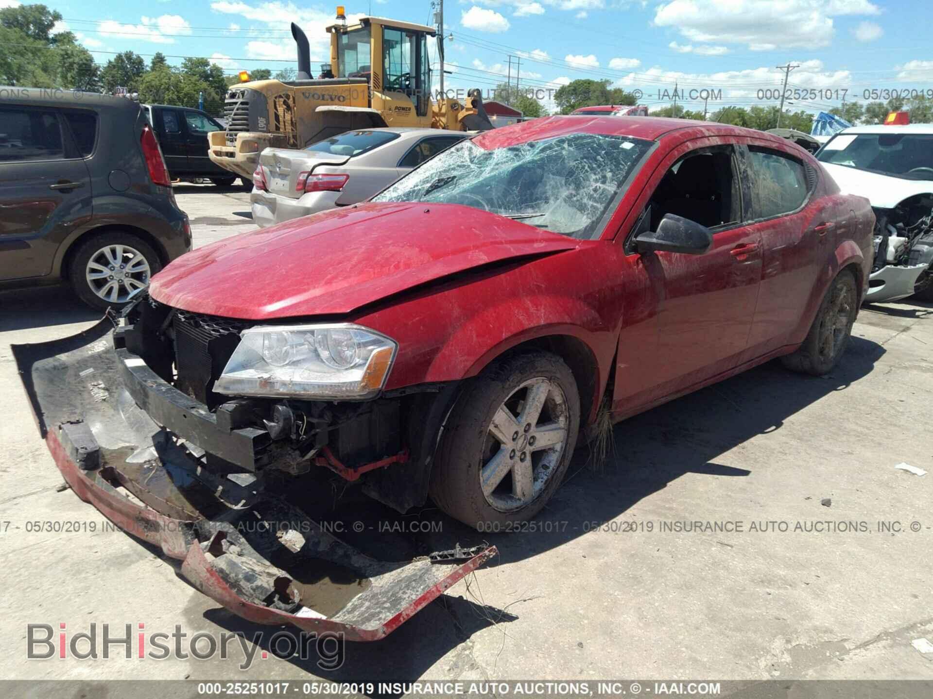 2013 DODGE AVENGER - VIN: 1C3CDZAB5DN534372 - Фото 2