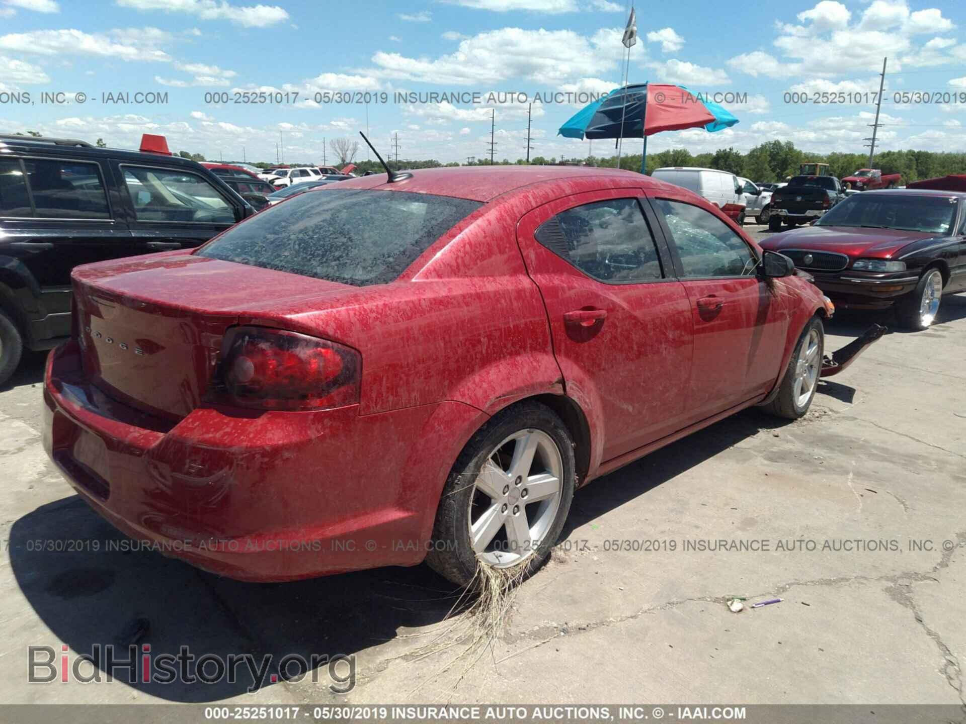 2013 DODGE AVENGER - VIN: 1C3CDZAB5DN534372 - Фото 4