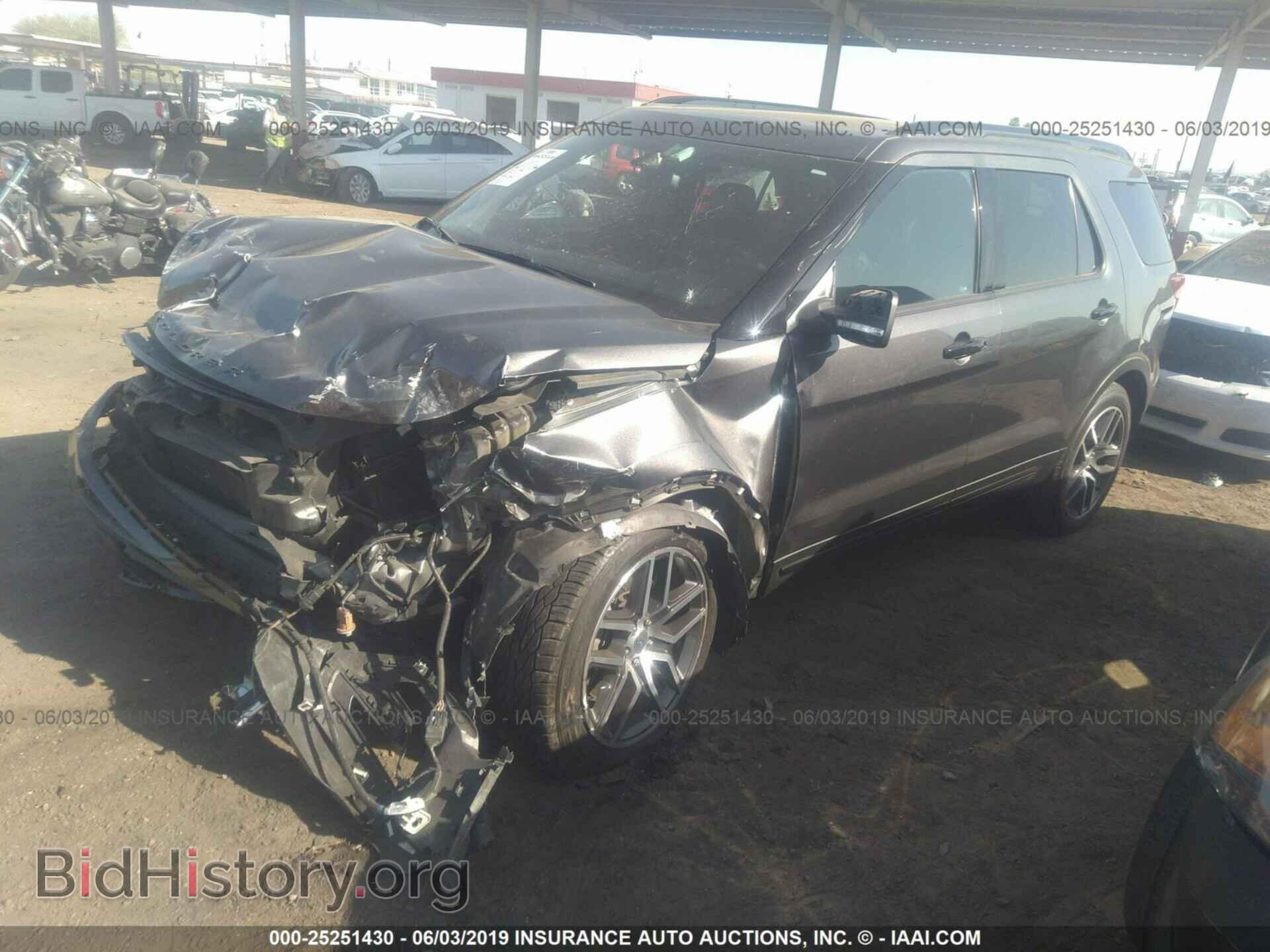 2016 FORD EXPLORER - VIN: 1FM5K8GT4GGA86098 - Фото 2