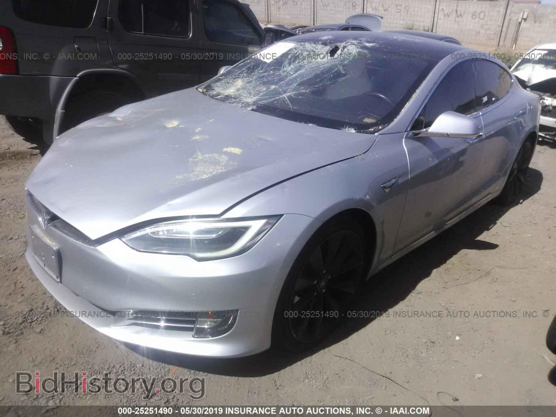 2017 TESLA MODEL S - VIN: 5YJSA1E12HF209508 - Фото 2