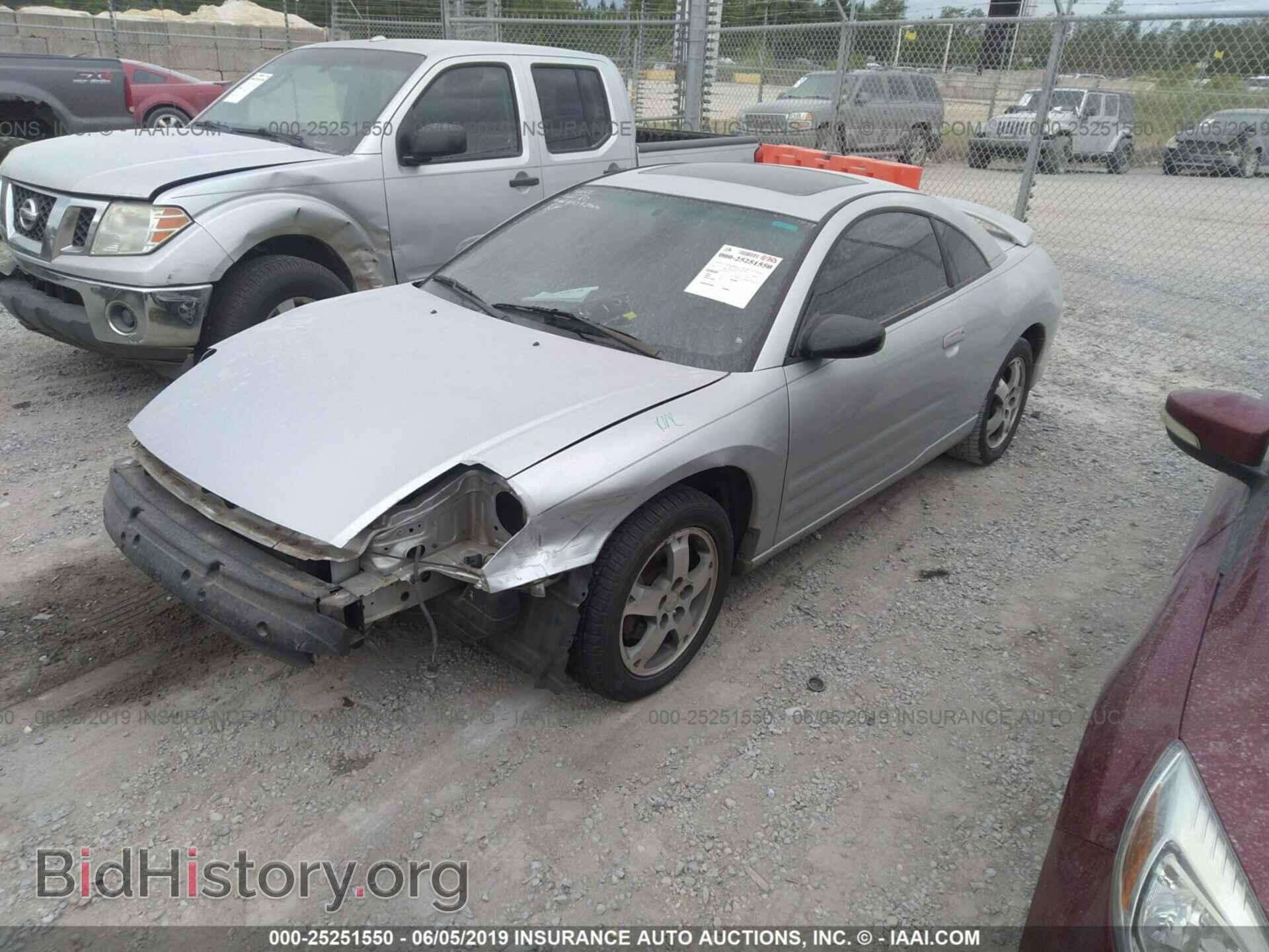 2003 MITSUBISHI ECLIPSE - VIN: 4A3AC44G23E002427 - Фото 2
