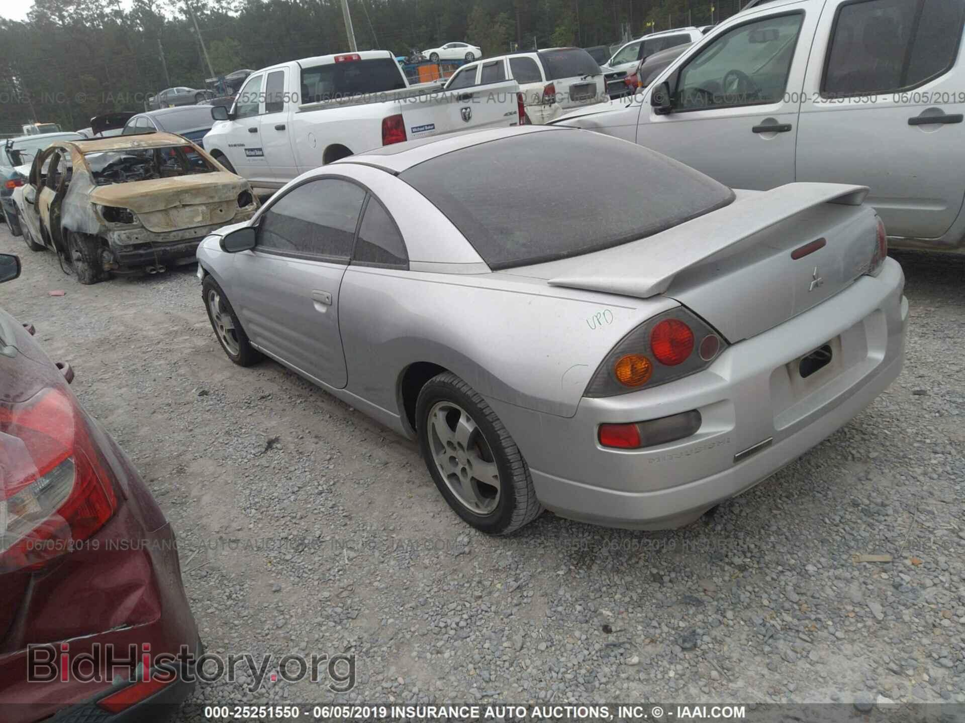 2003 MITSUBISHI ECLIPSE - VIN: 4A3AC44G23E002427 - Фото 3