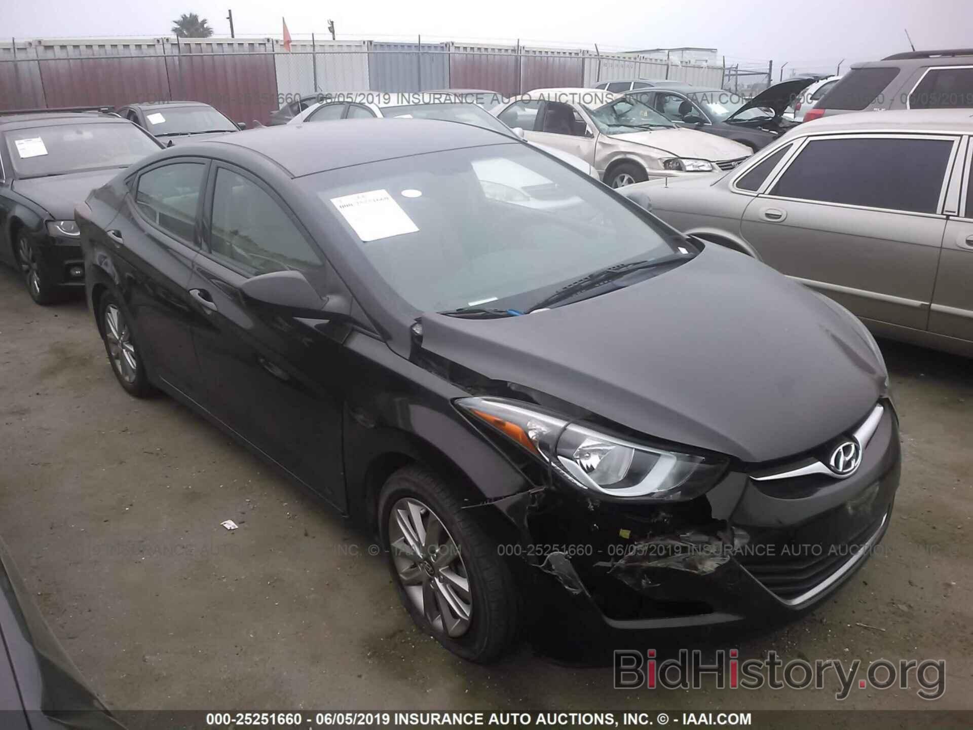 Photo KMHDH4AE1EU040420 - HYUNDAI ELANTRA 2014