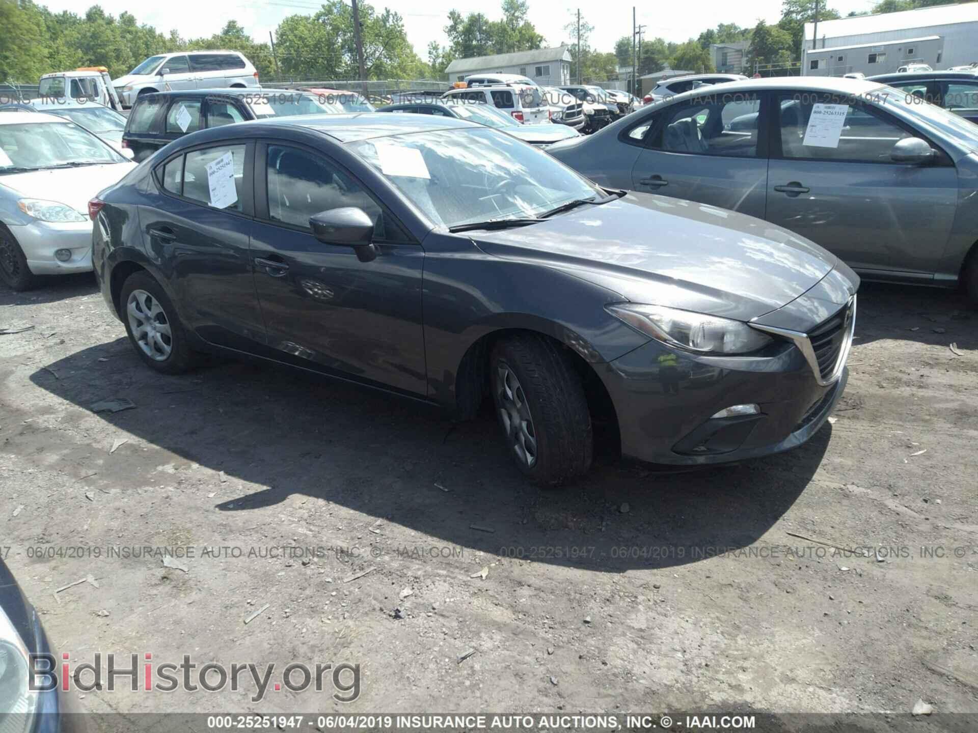 Фотография JM1BM1T71G1308522 - MAZDA 3 2016