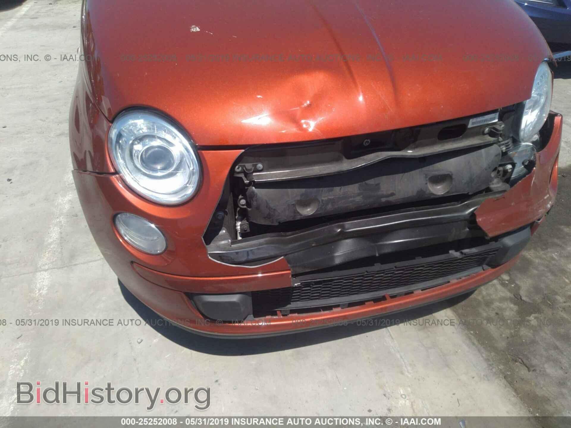 2014 FIAT 500 - VIN: 3C3CFFAR4ET184904 - Фото 6
