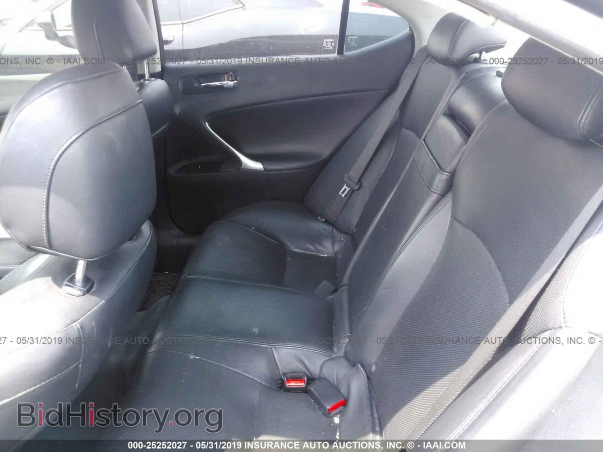 2008 LEXUS IS - VIN: JTHBK262985077969 - Фото 8