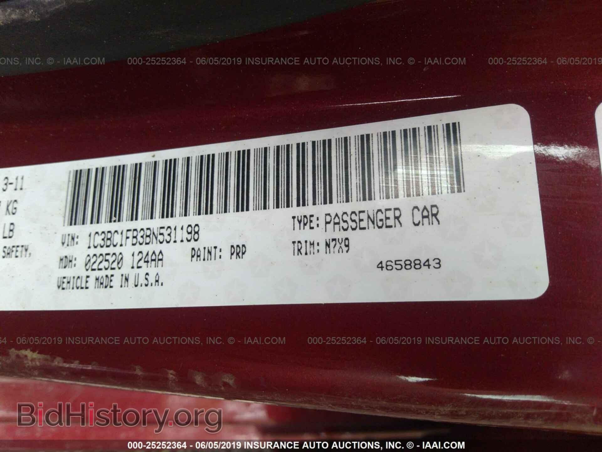 2011 CHRYSLER 200 - VIN: 1C3BC1FB3BN531198 - Photo 9