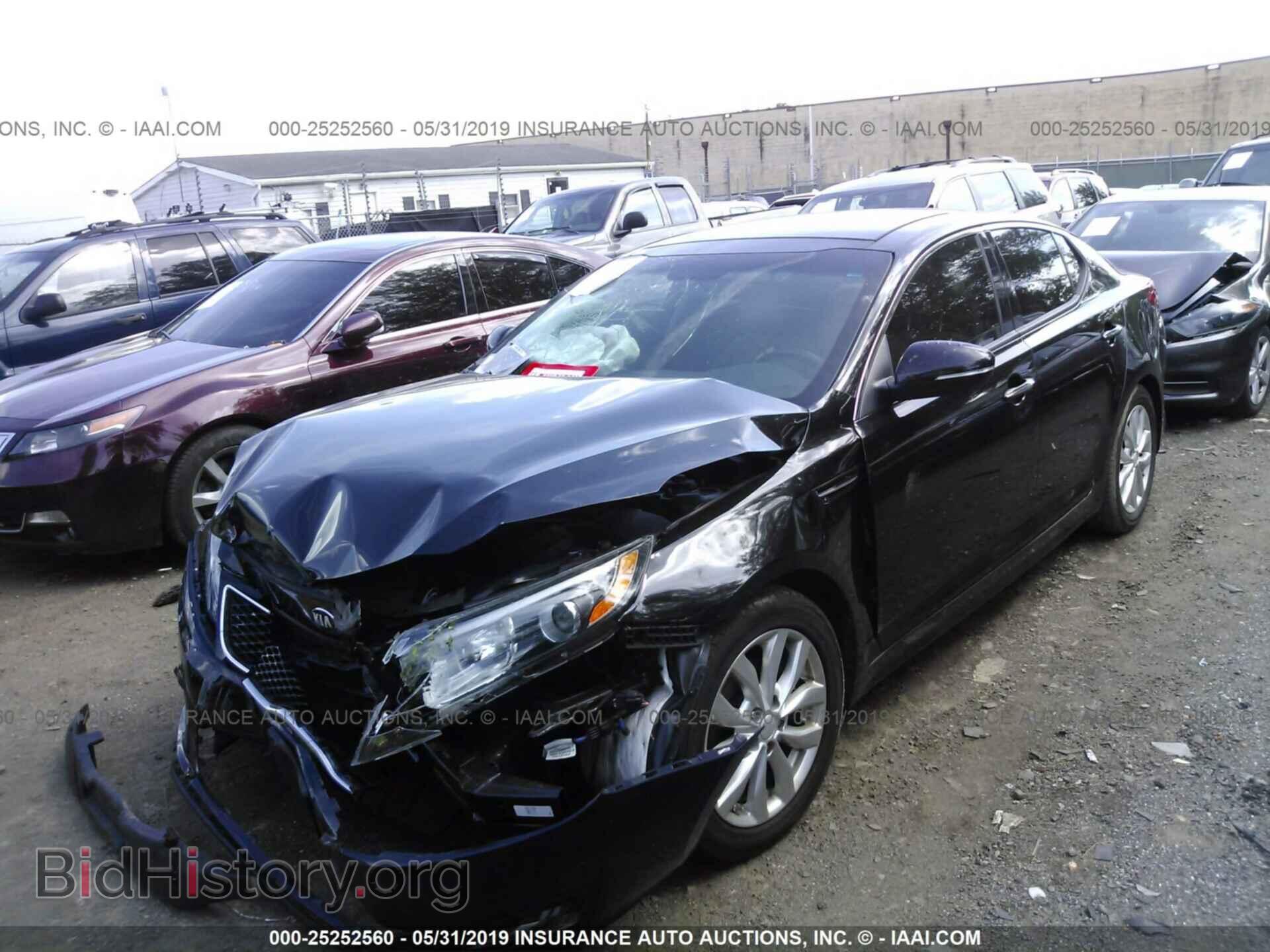 2015 KIA OPTIMA - VIN: 5XXGN4A75FG355160 - Фото 2