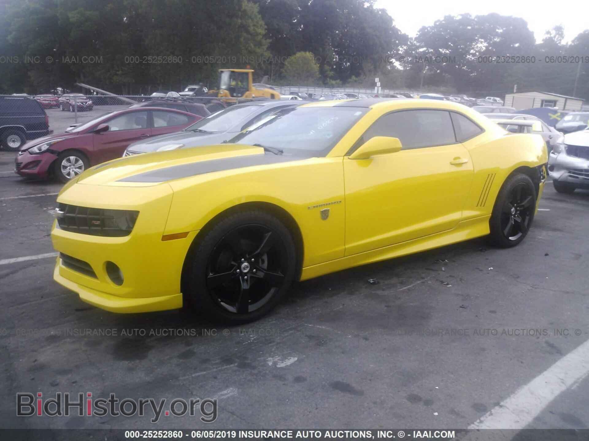 2012 CHEVROLET CAMARO - VIN: 2G1FC1E32C9160023 - Photo 2