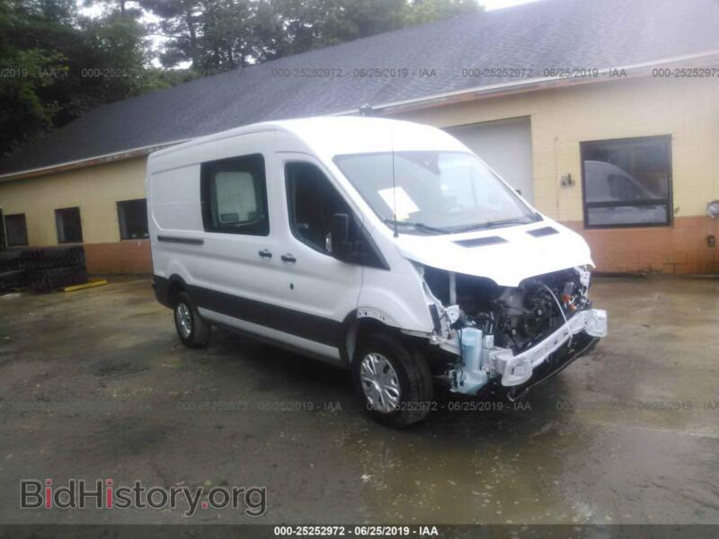 2018 Ford TRANSIT T-250 (VIN 1FTYR2CM2JKA83147) — фото 1 из 10, IAAI, повреждение: передняя часть