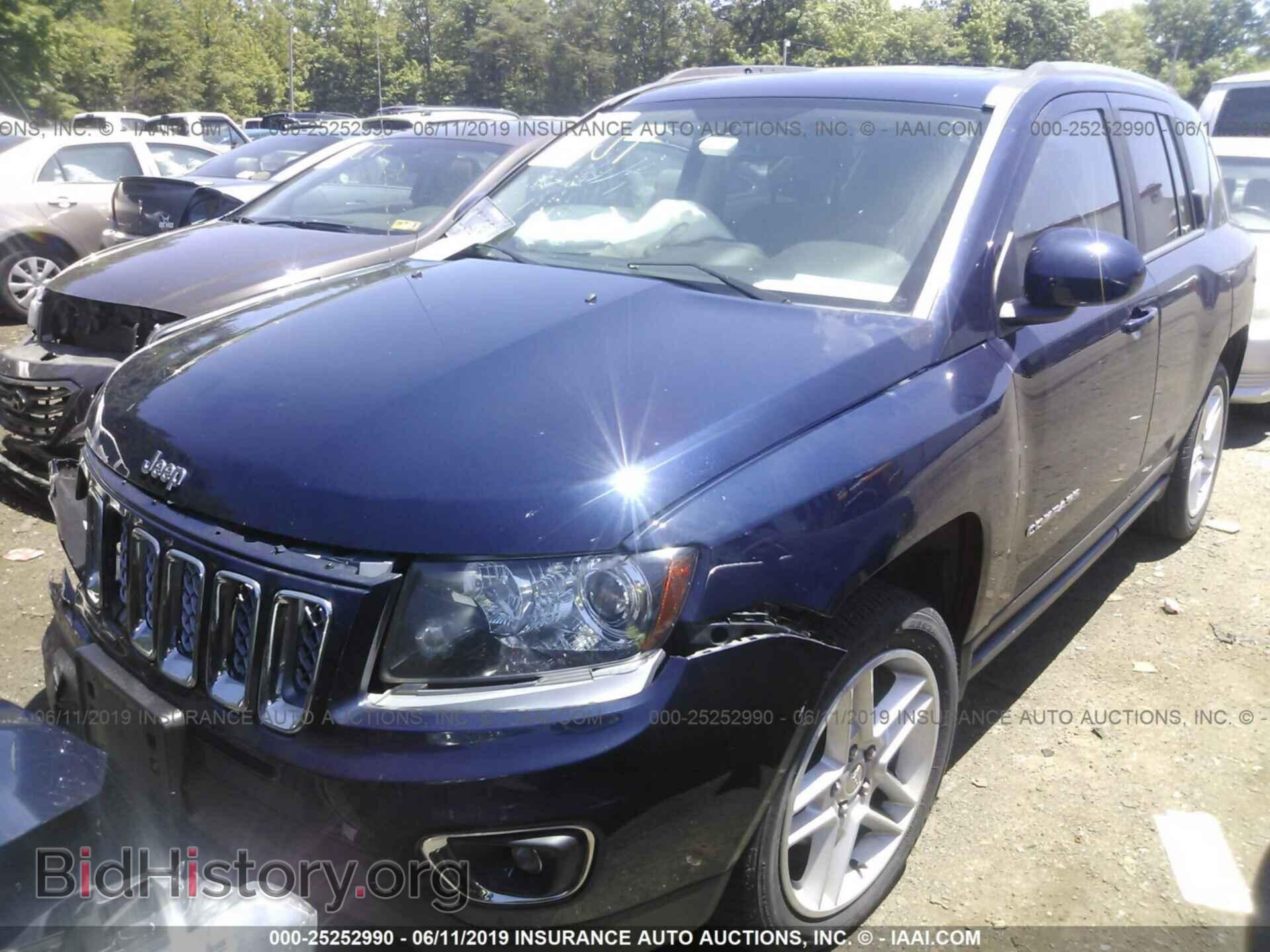 2014 JEEP COMPASS - VIN: 1C4NJDCB8ED833164 - Фото 2