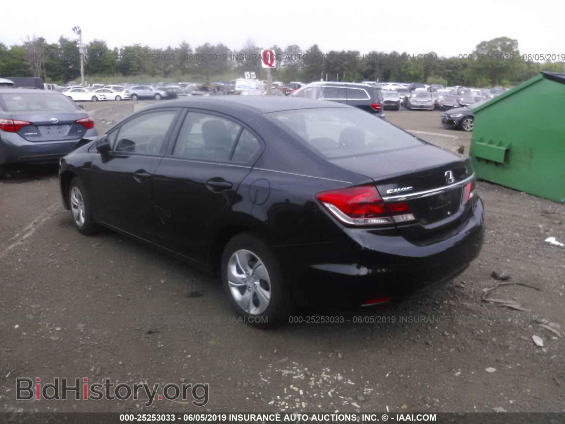 2013 HONDA CIVIC - VIN: 2HGFB2F55DH597734 - Фото 3