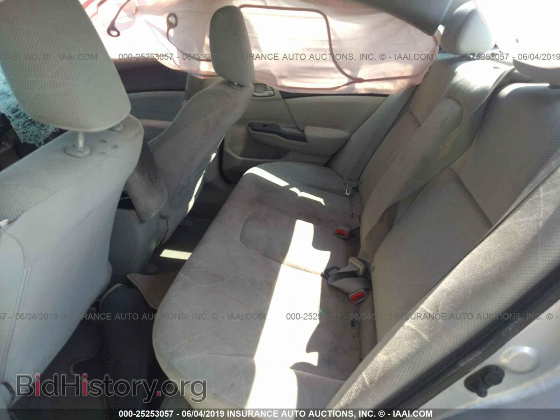 2012 HONDA CIVIC - VIN: 2HGFB2F53CH608454 - Фото 8