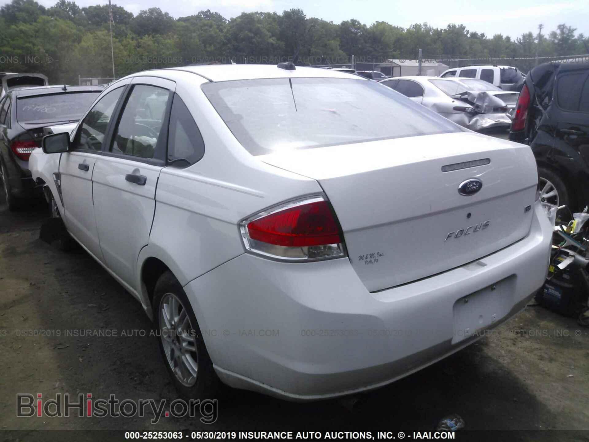 2008 FORD FOCUS - VIN: 1FAHP35N58W159681 - Фото 3