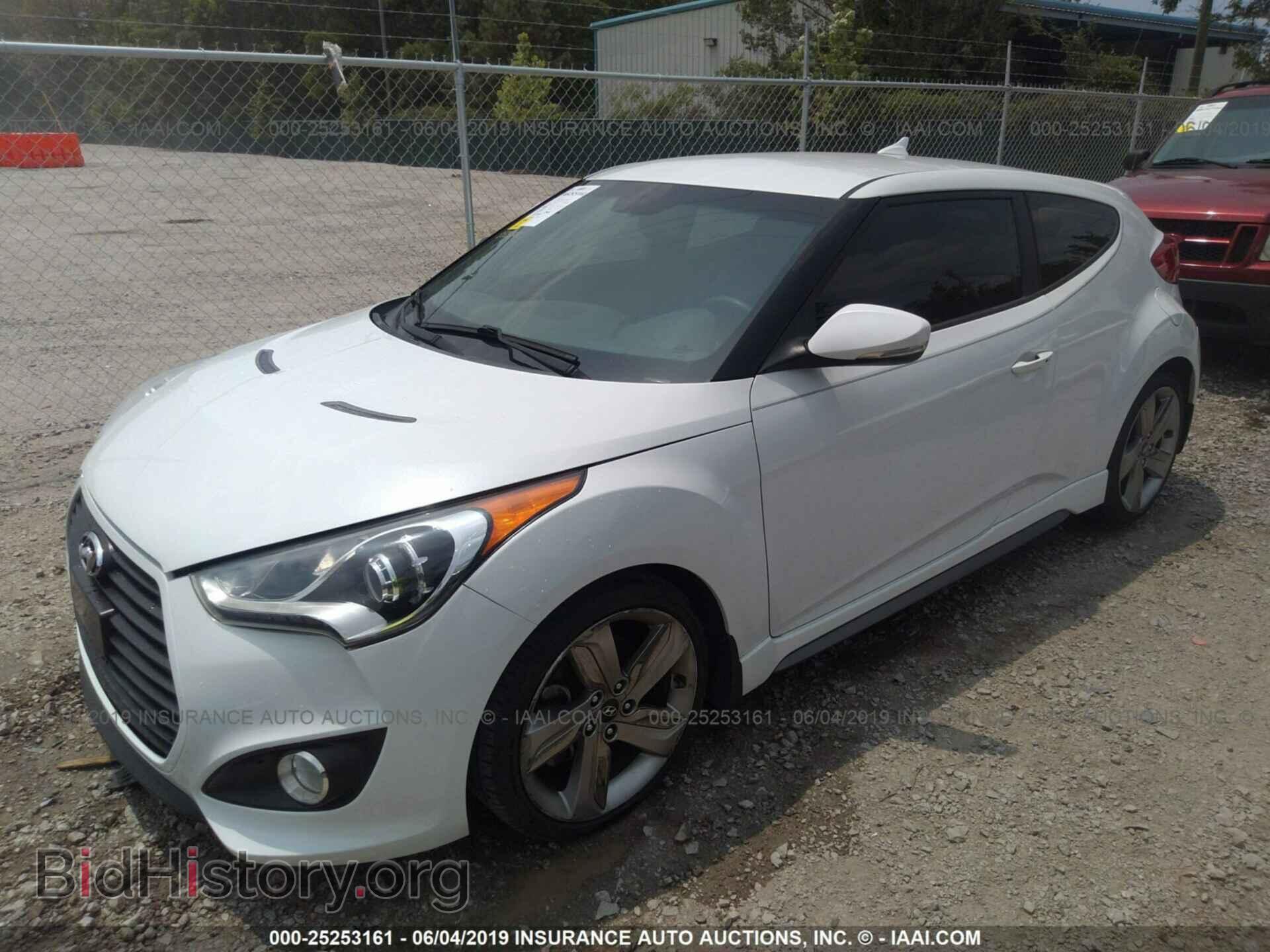 2013 HYUNDAI VELOSTER - VIN: KMHTC6AE4DU146364 - Фото 2
