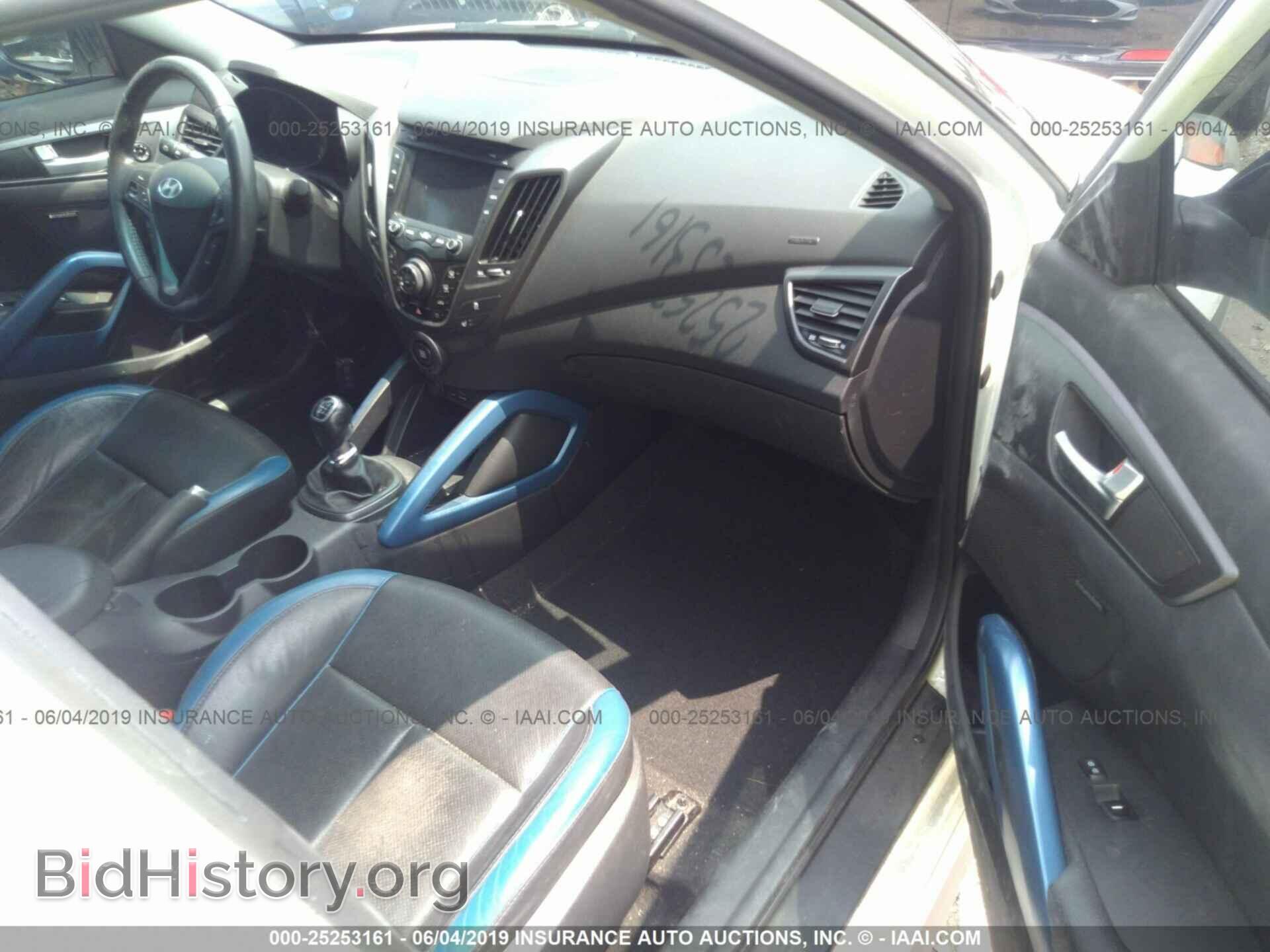 2013 HYUNDAI VELOSTER - VIN: KMHTC6AE4DU146364 - Фото 5