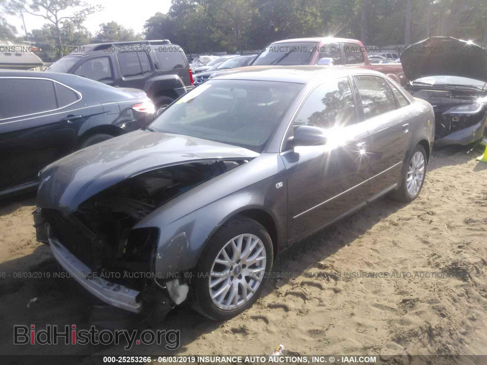 2008 AUDI A4 - VIN: WAUAF78E48A078439 - Фото 2