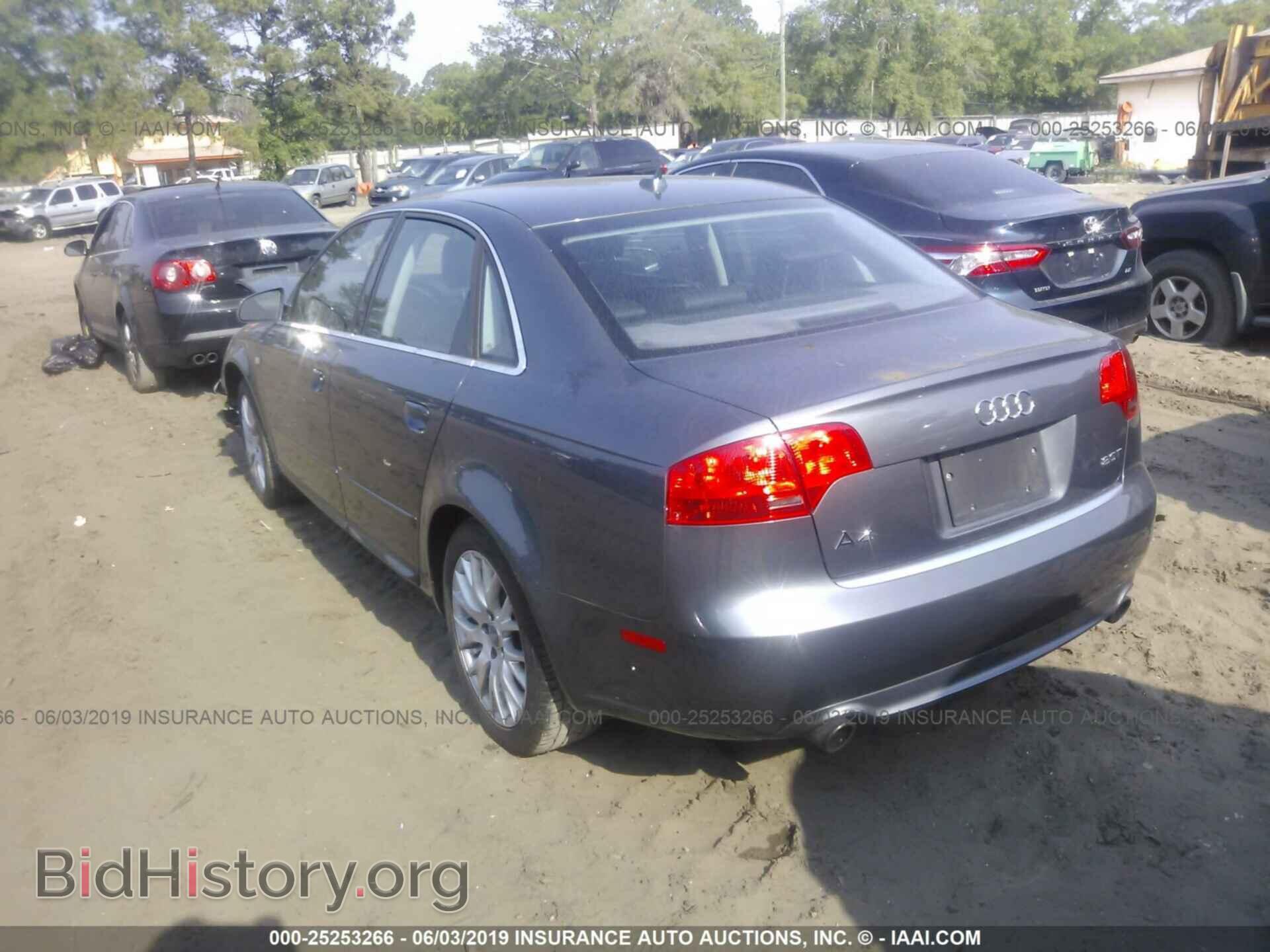 2008 AUDI A4 - VIN: WAUAF78E48A078439 - Фото 3