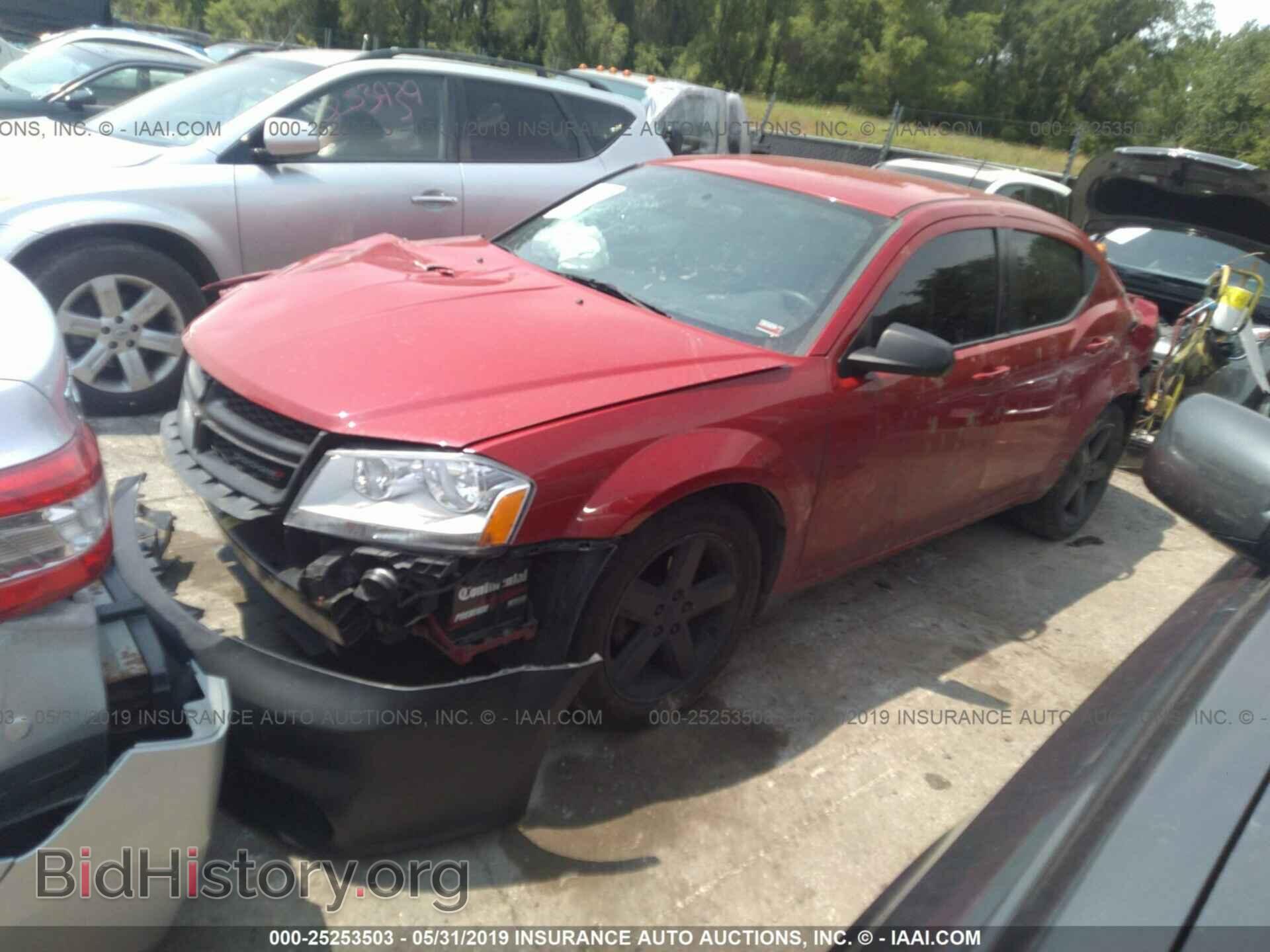 2013 DODGE AVENGER - VIN: 1C3CDZAB2DN535611 - Фото 2