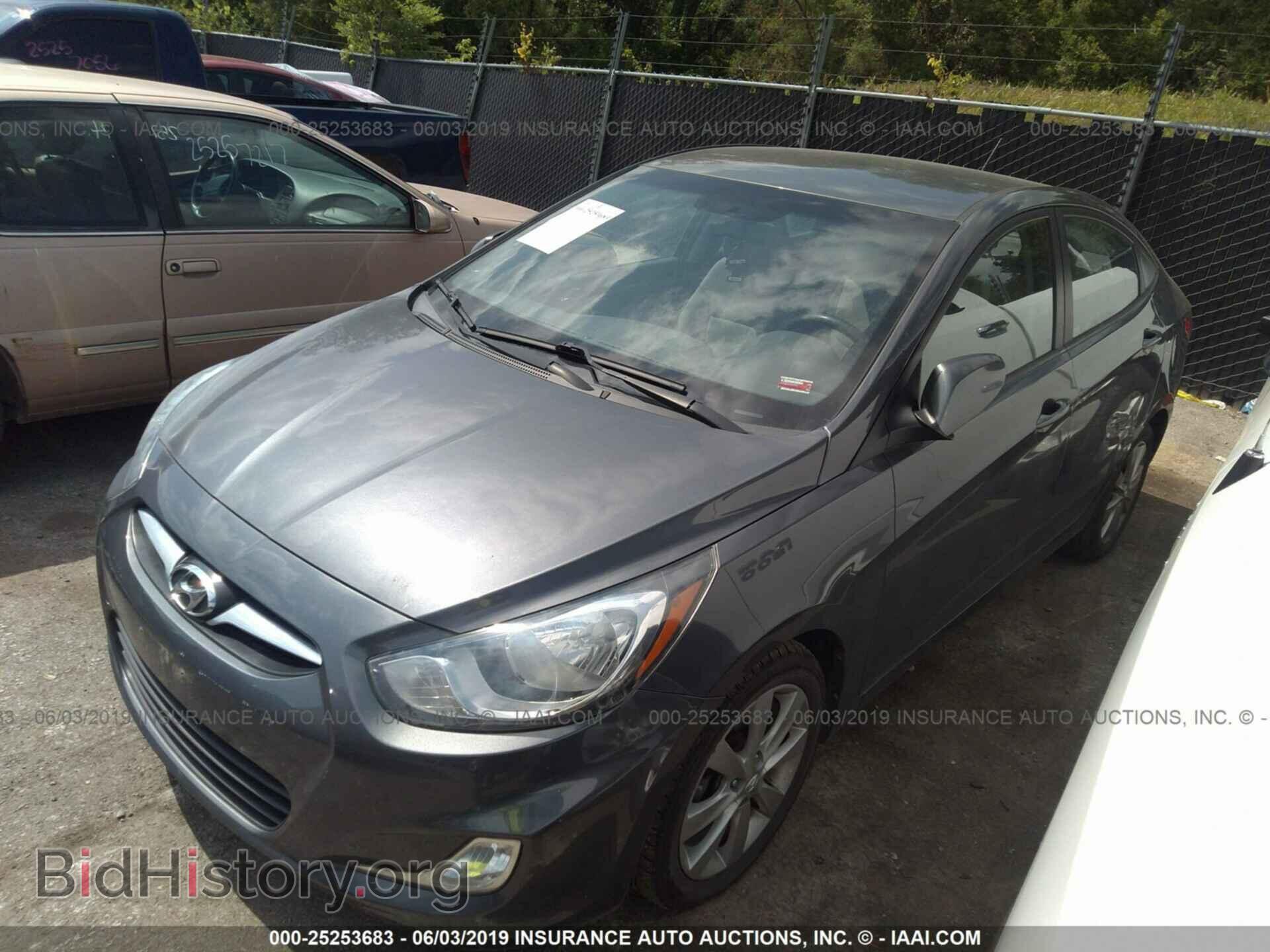 2012 HYUNDAI ACCENT - VIN: KMHCU4AEXCU148409 - Фото 2