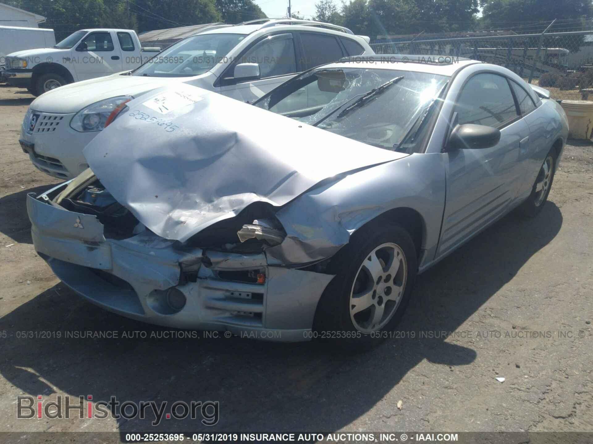 2003 MITSUBISHI ECLIPSE - VIN: 4A3AC44G63E046947 - Фото 2