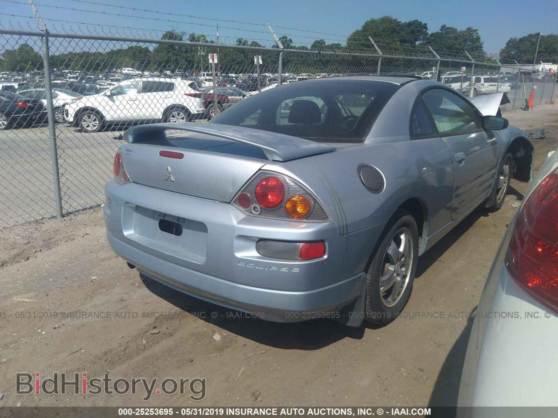 2003 MITSUBISHI ECLIPSE - VIN: 4A3AC44G63E046947 - Фото 4
