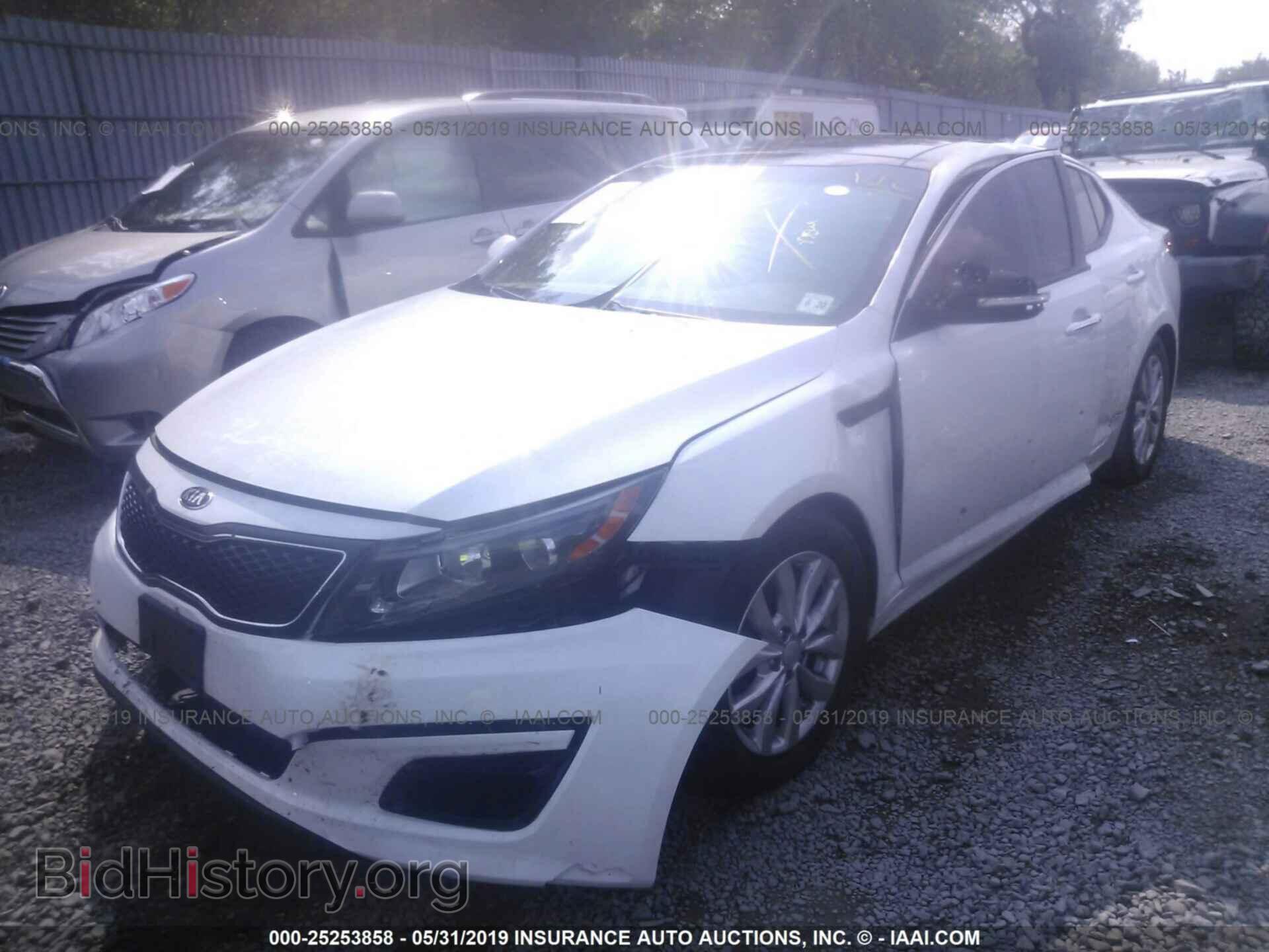 2015 KIA OPTIMA - VIN: 5XXGN4A72FG469908 - Фото 2