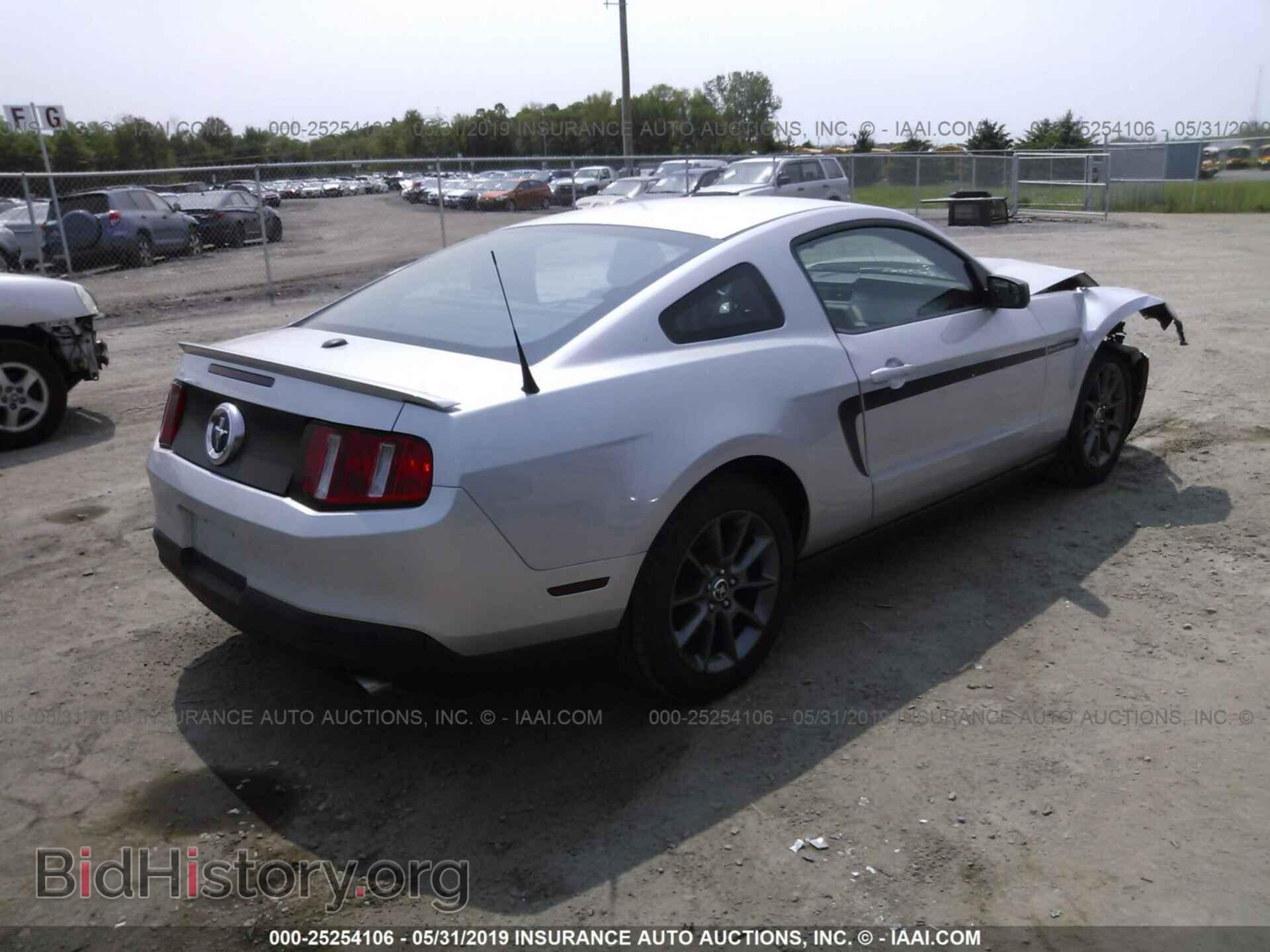 2012 FORD MUSTANG - VIN: 1ZVBP8AM6C5238654 - Фото 4