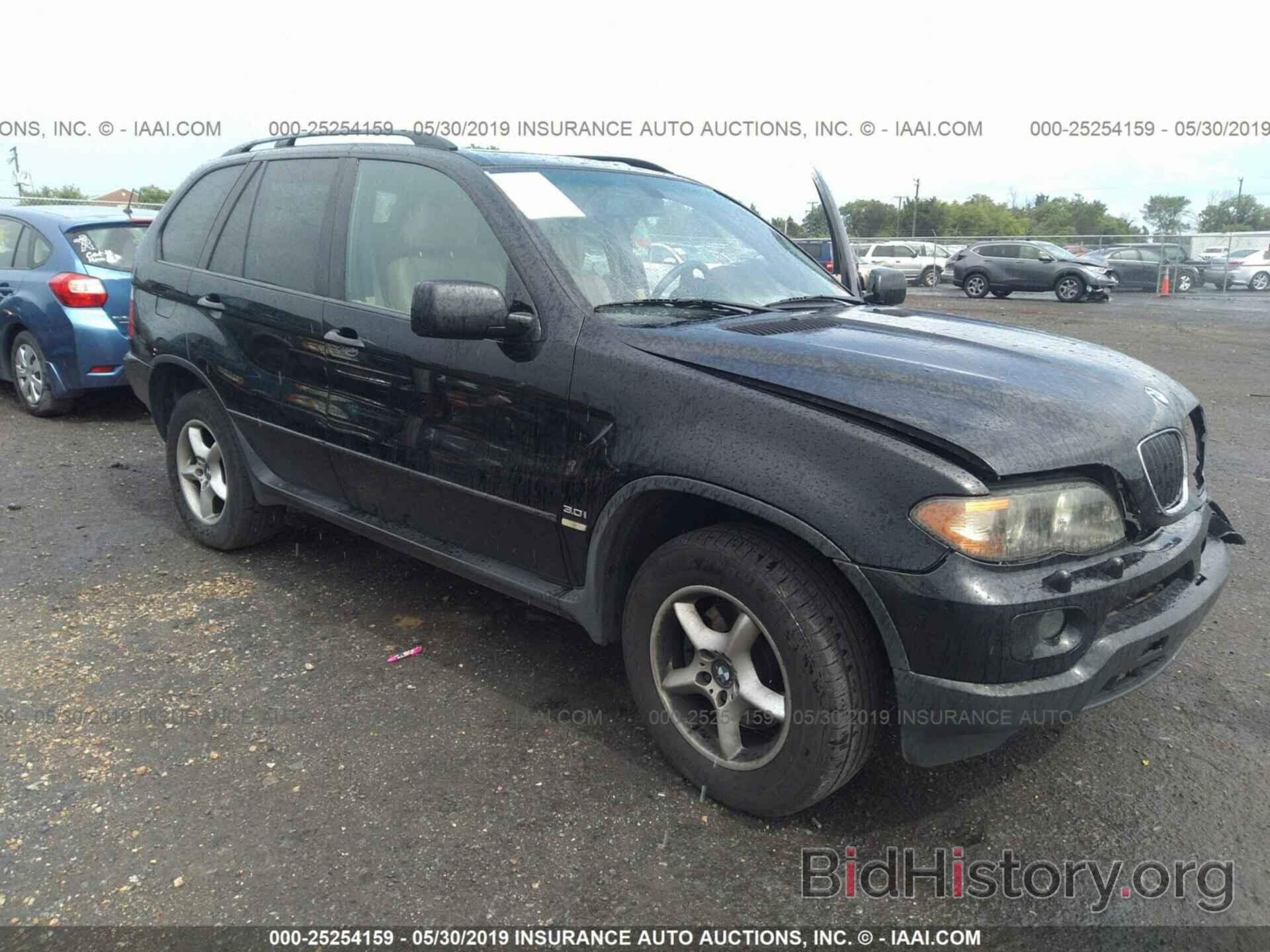 Photo 5UXFA13584LU42581 - BMW X5 2004