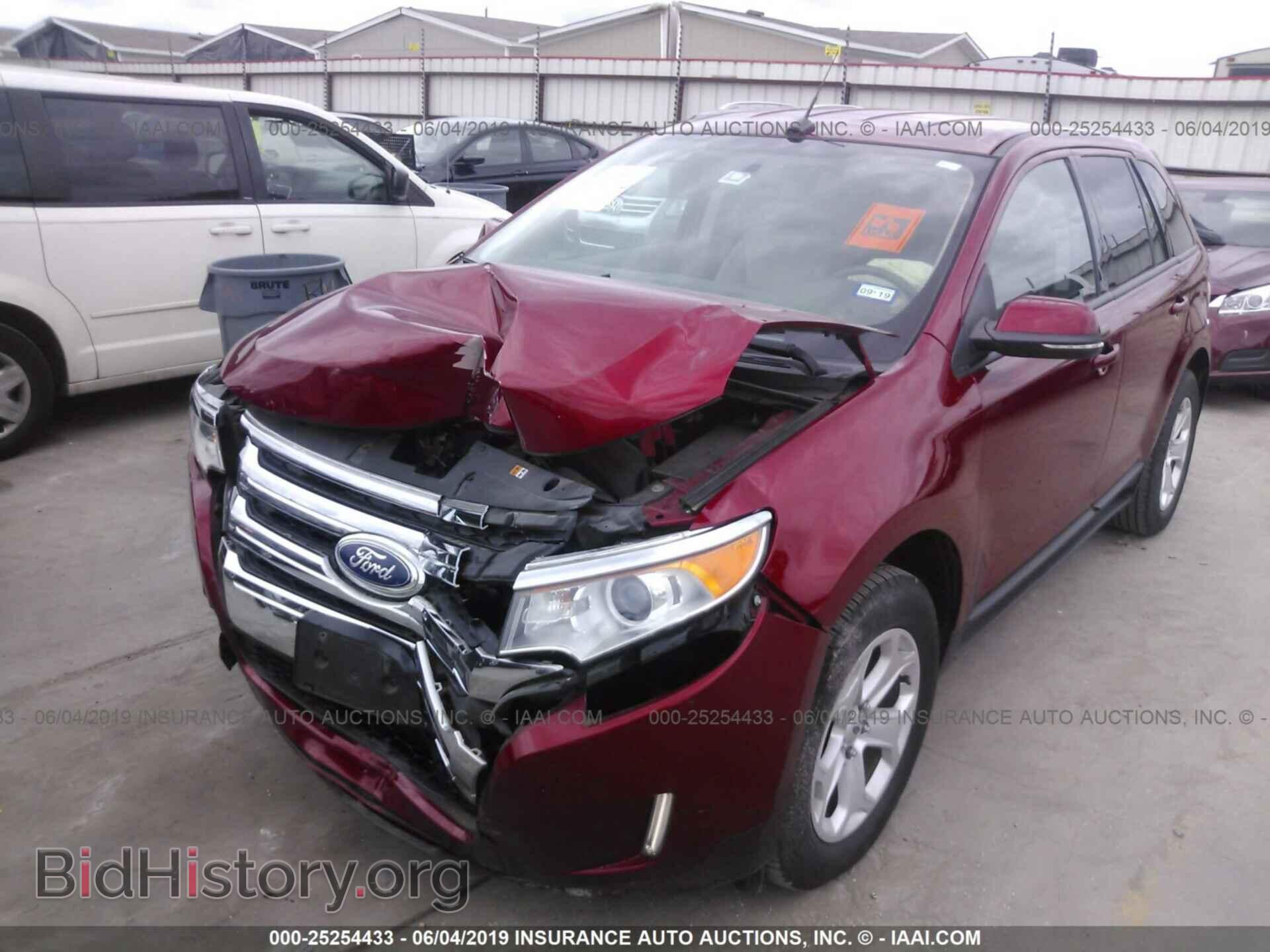 2014 FORD EDGE - VIN: 2FMDK3J99EBA62184 - Фото 2
