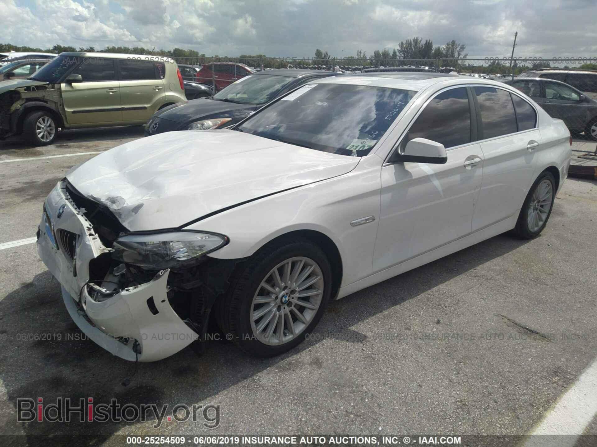 2013 BMW 535 - VIN: WBAFU7C56DDU69166 - Фото 2
