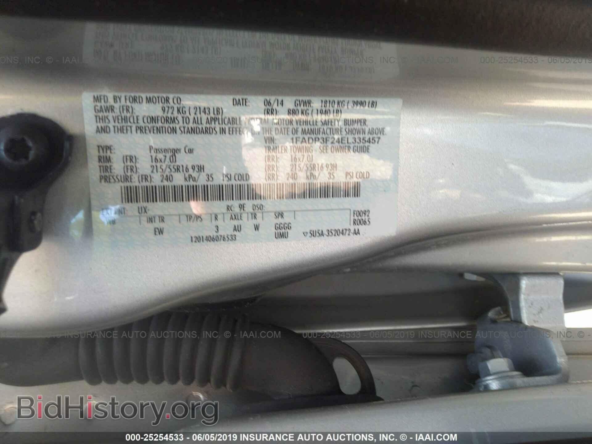 2014 FORD FOCUS - VIN: 1FADP3F24EL335457 - Photo 9