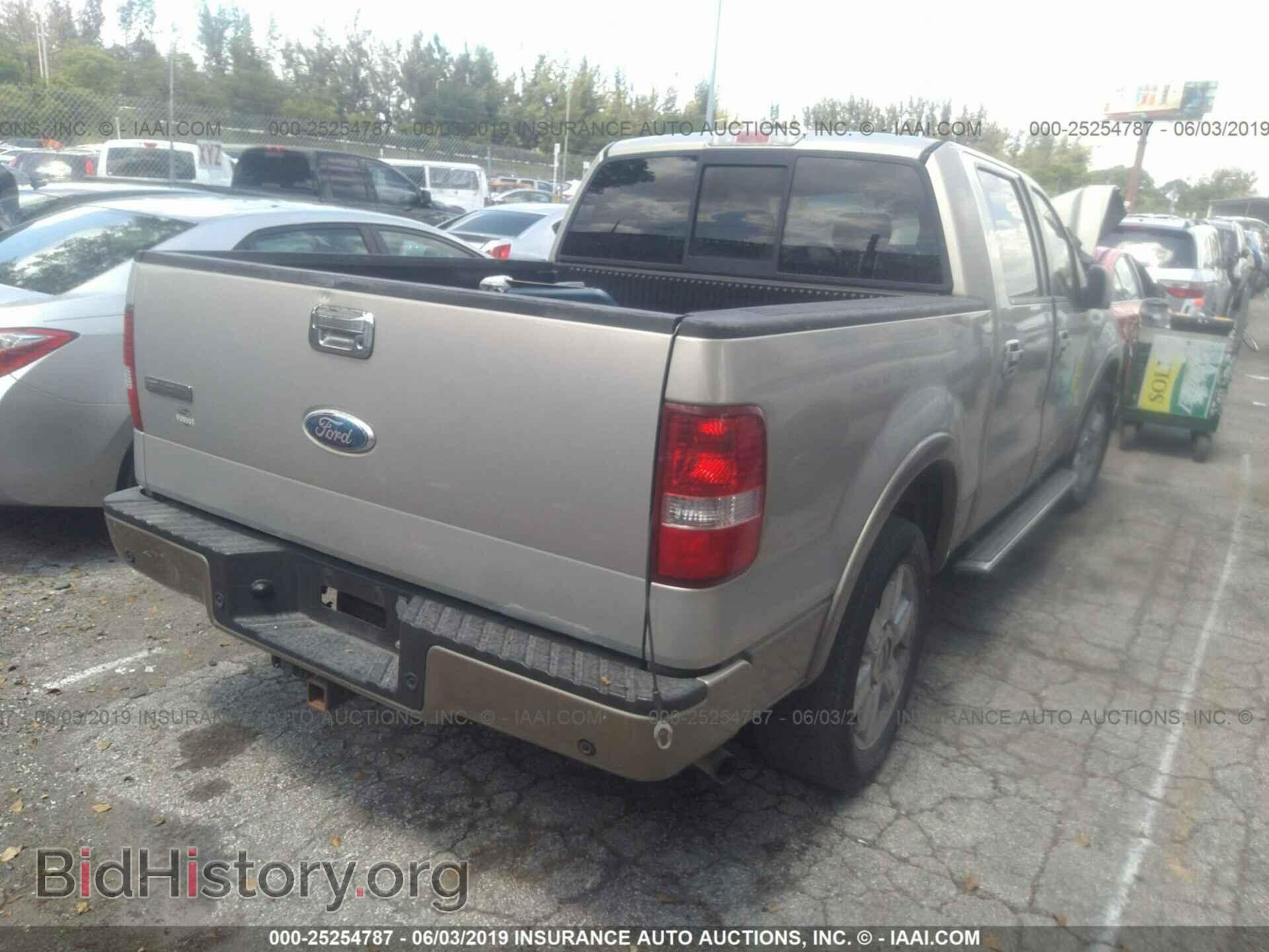 2006 FORD F150 - VIN: 1FTPW12506FA54450 - Фото 4