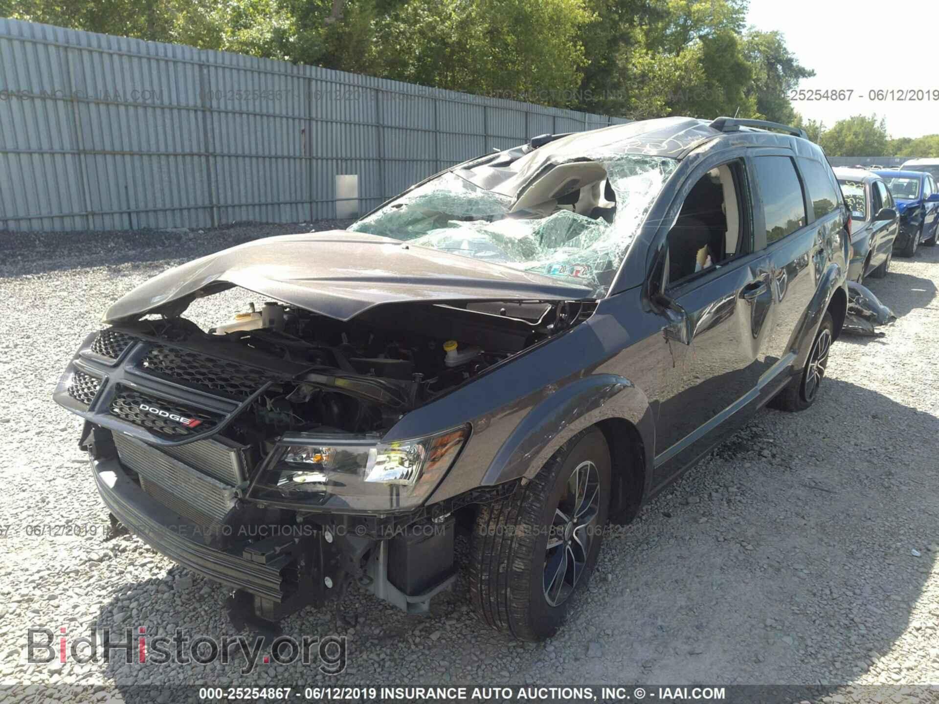 2018 DODGE JOURNEY - VIN: 3C4PDCAB0JT353248 - Фото 2